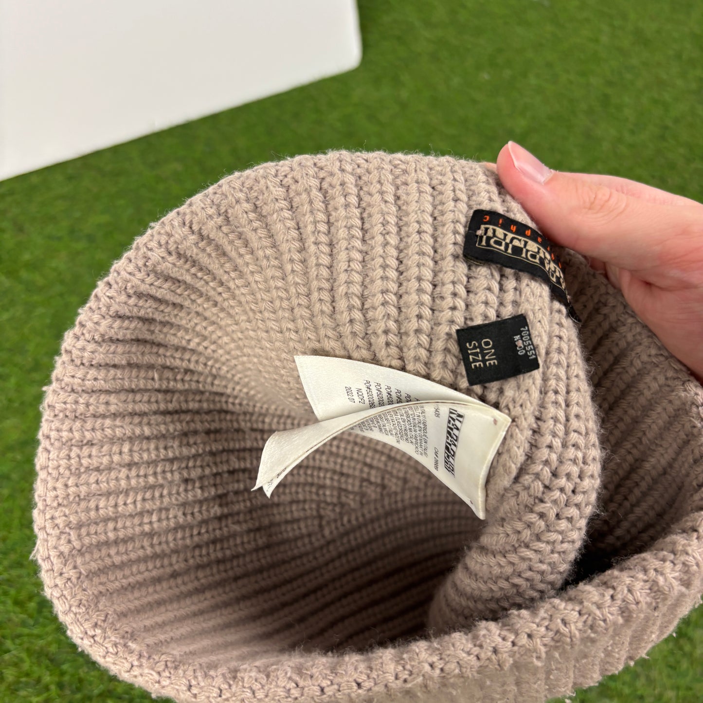 00s Napapijri Beanie Hat Brown