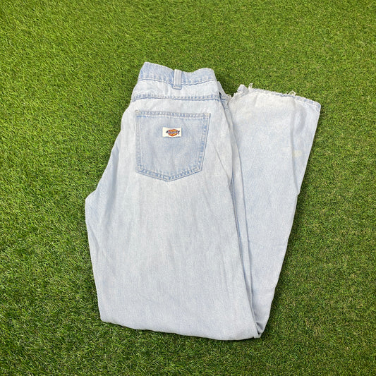 00s Dickies Denim Jeans Joggers Blue Medium 30x32
