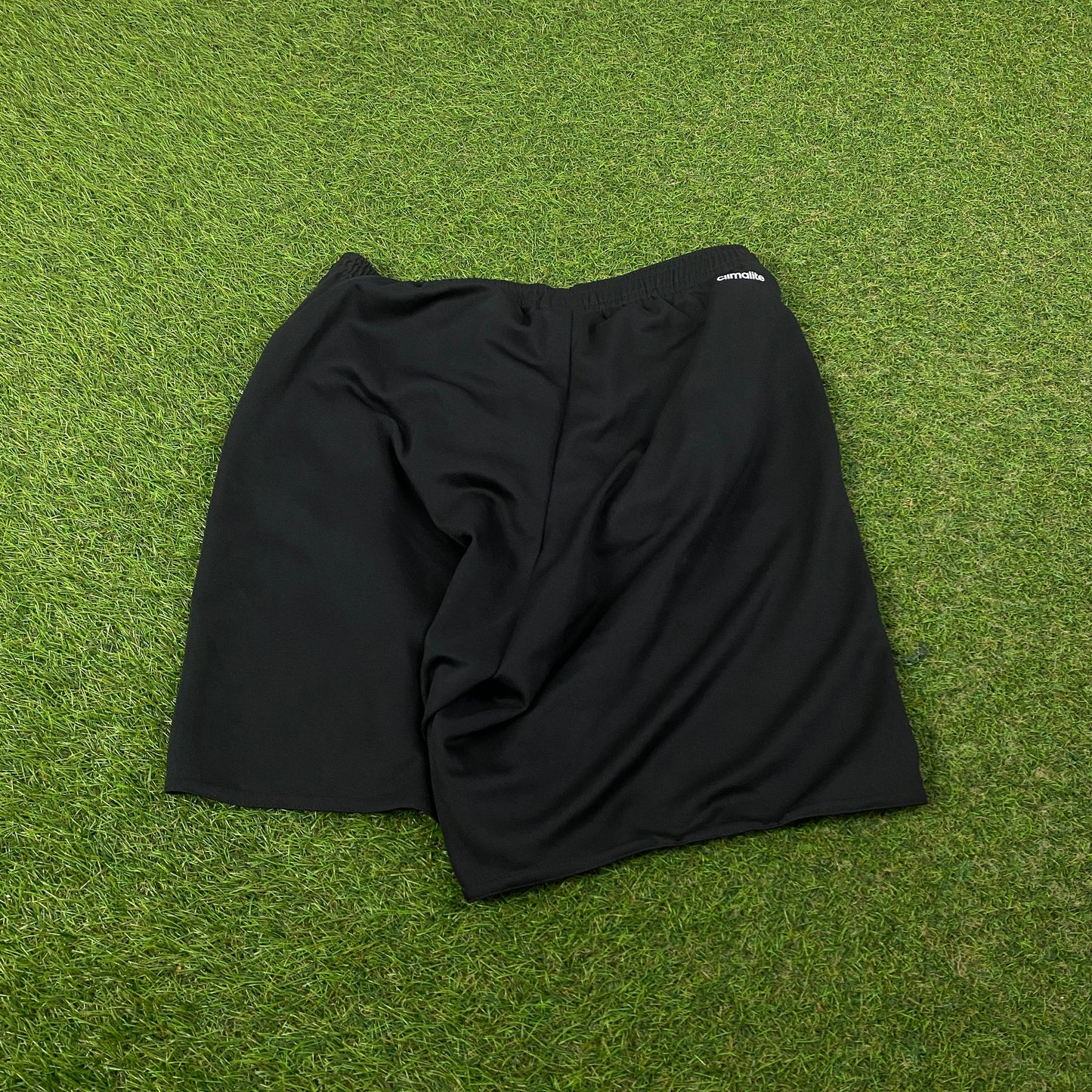 00s Adidas Football Shorts Black Small