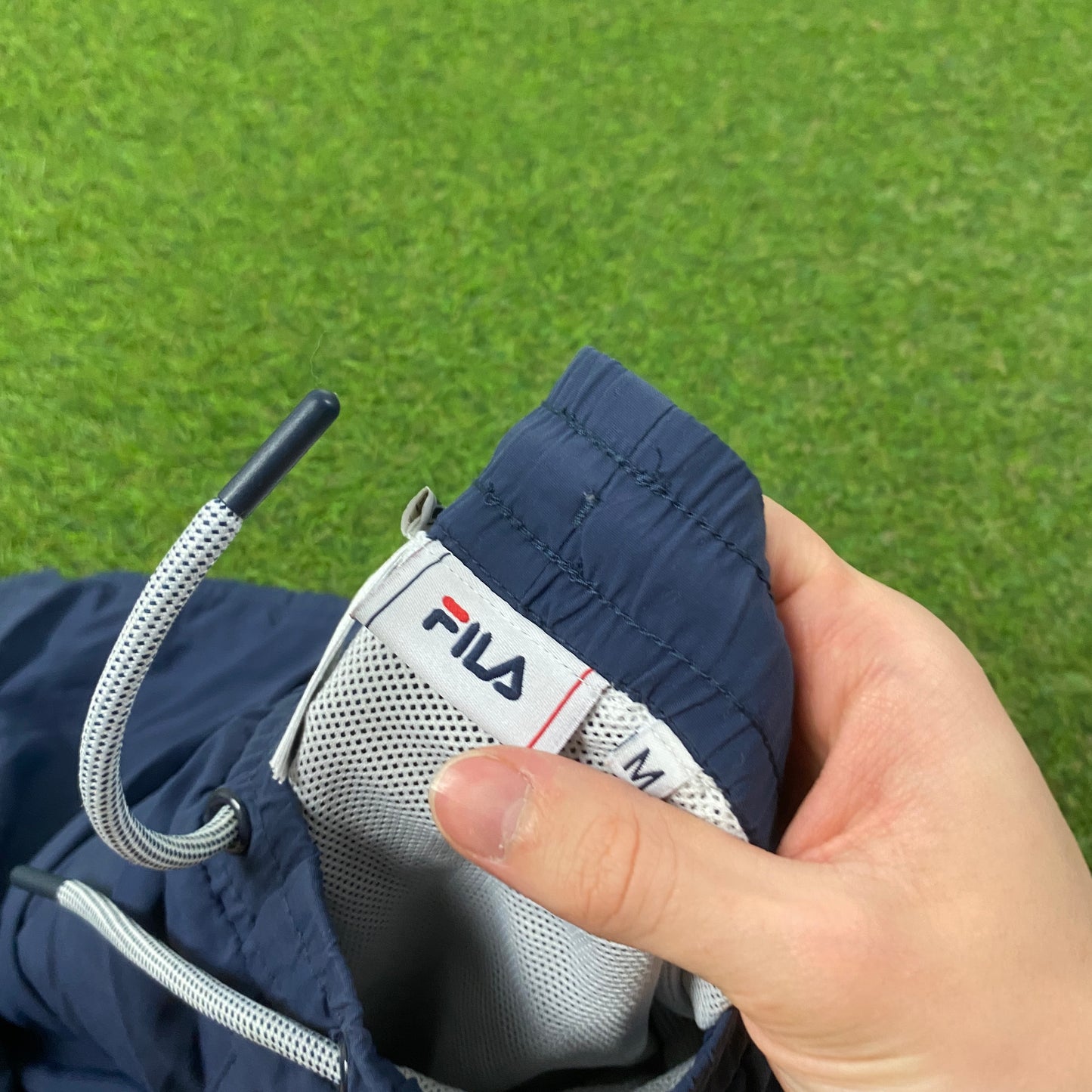 Retro Fila Shorts Blue Medium