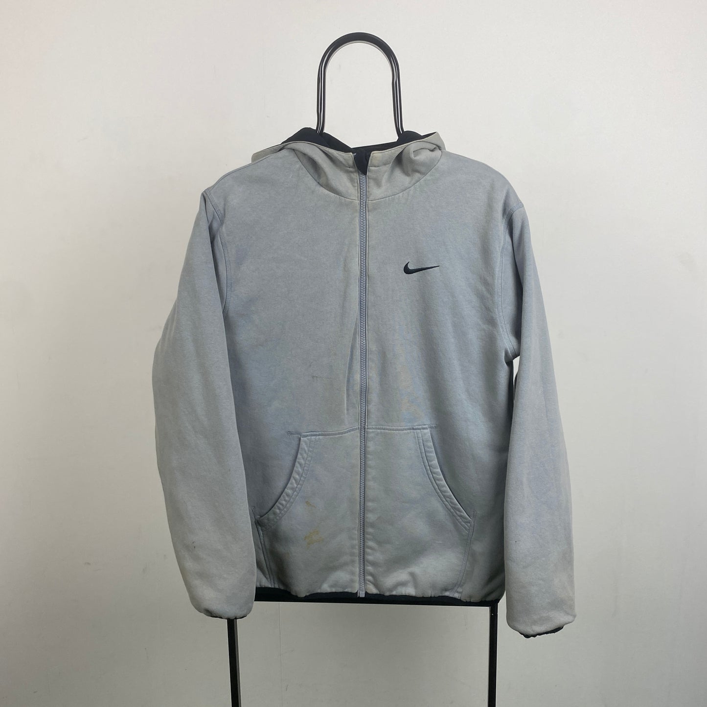 00s Nike Reversible Piping Jacket Black Small