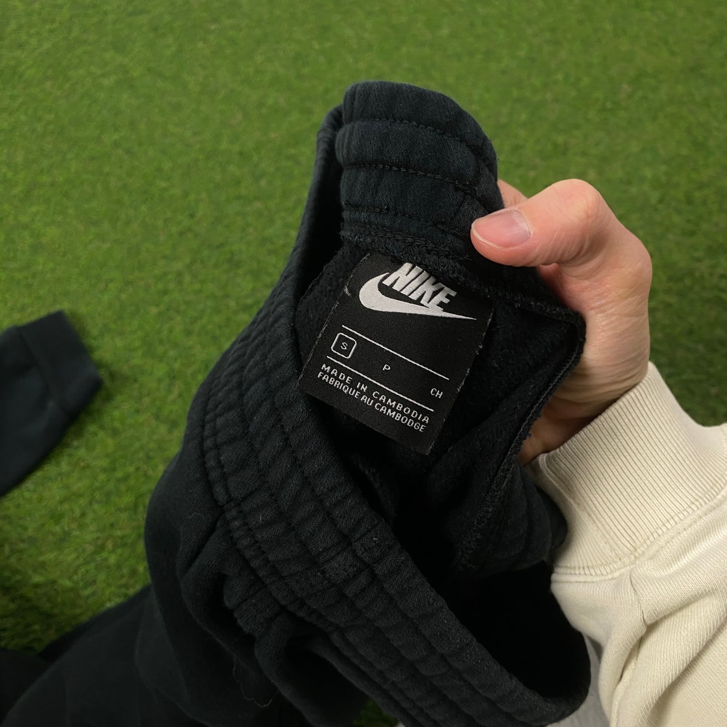 00s Nike Cotton Joggers Black Small