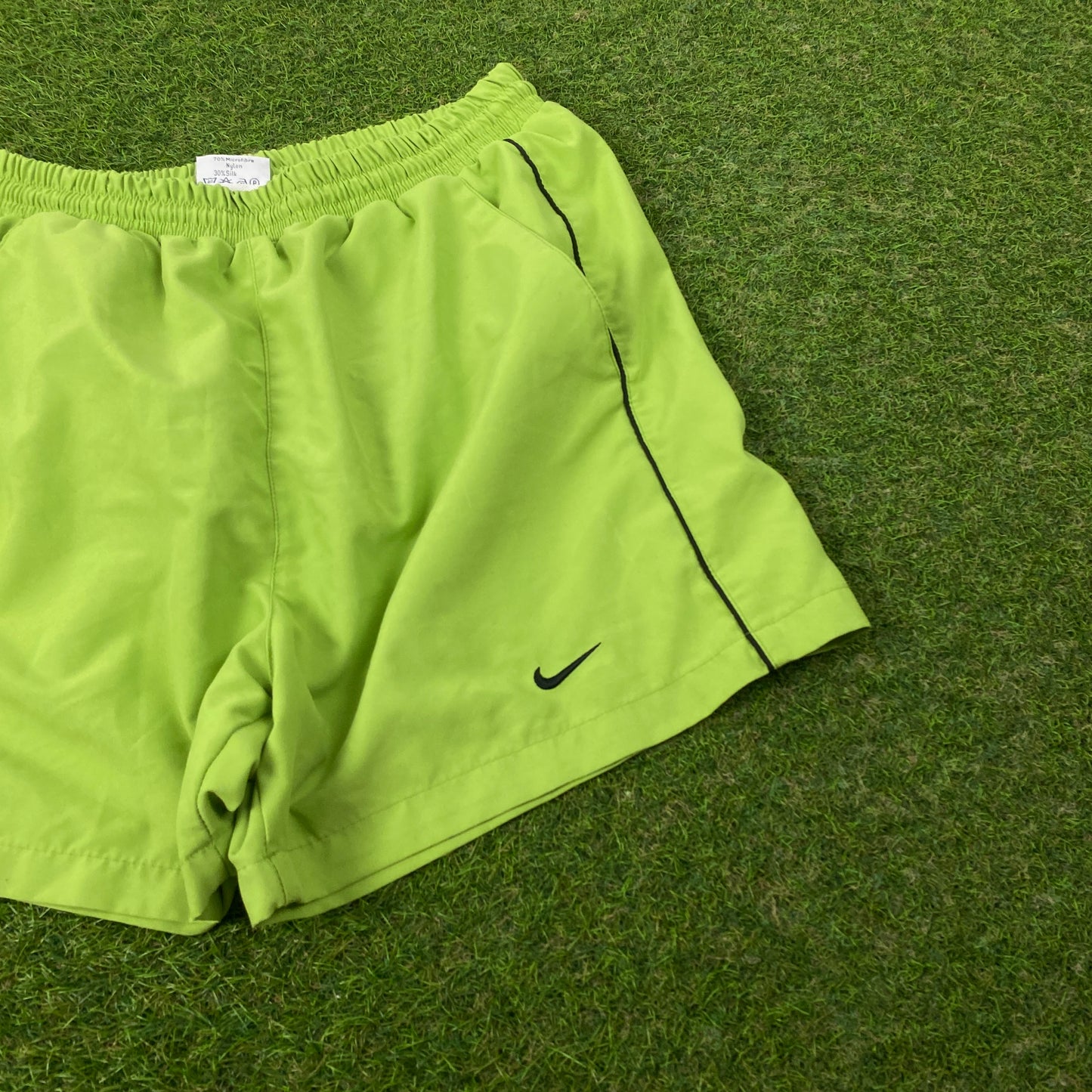 00s Nike Piping Shorts Green Large