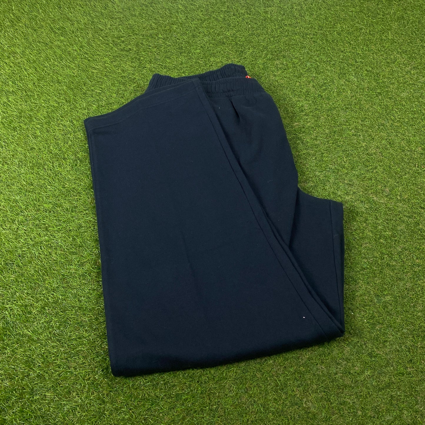 00s Nike Wide Leg Cotton Joggers Blue XXL