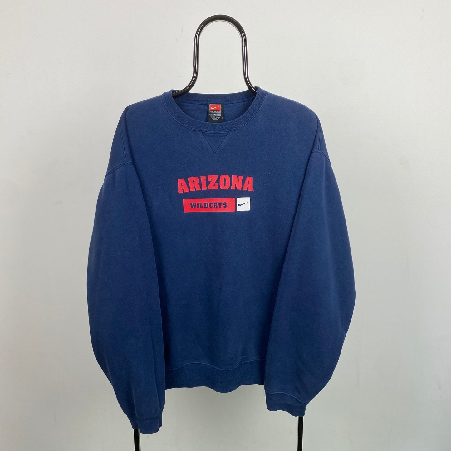 90s Nike Arizona Sweatshirt Blue XL