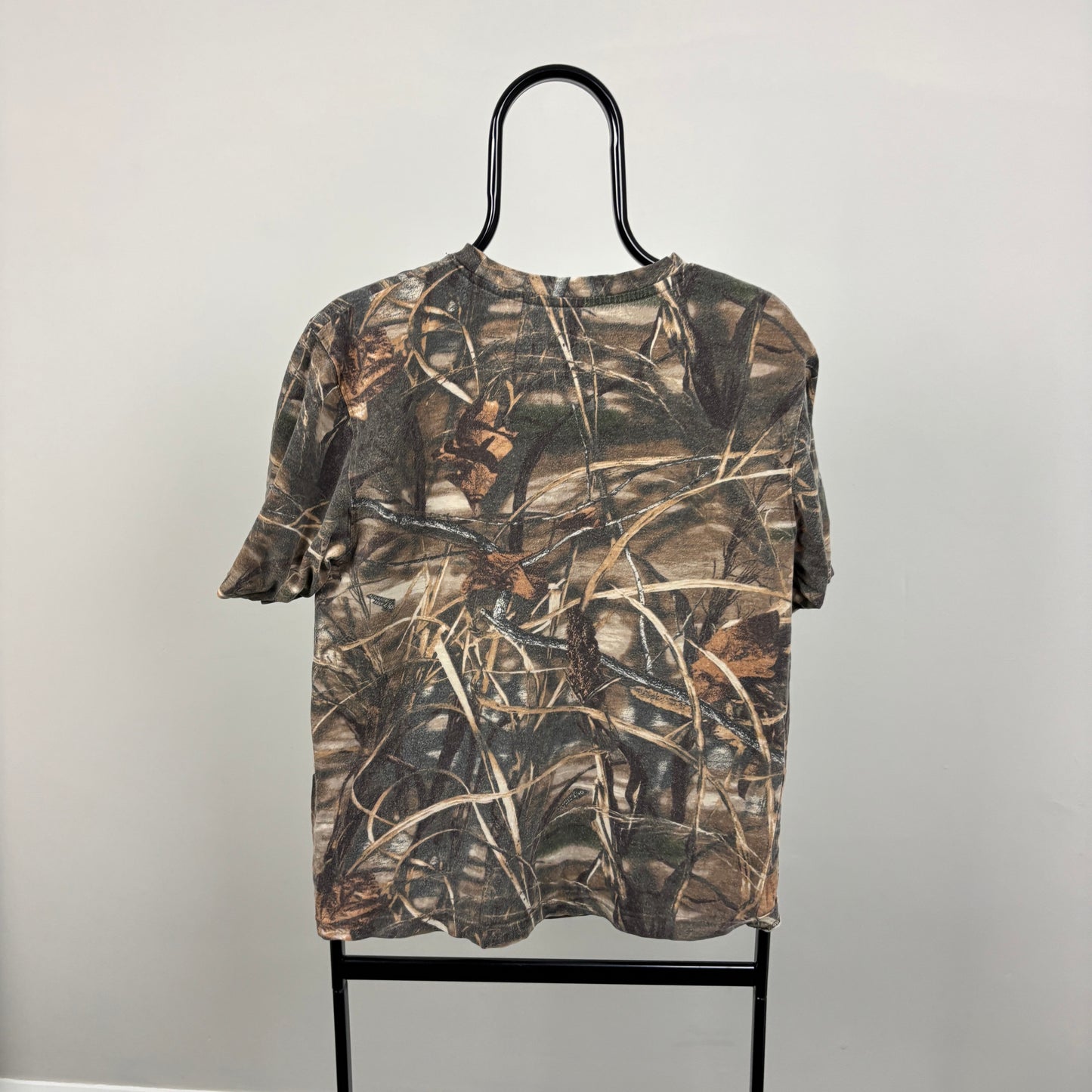 90s Real Tree T-Shirt Brown Small