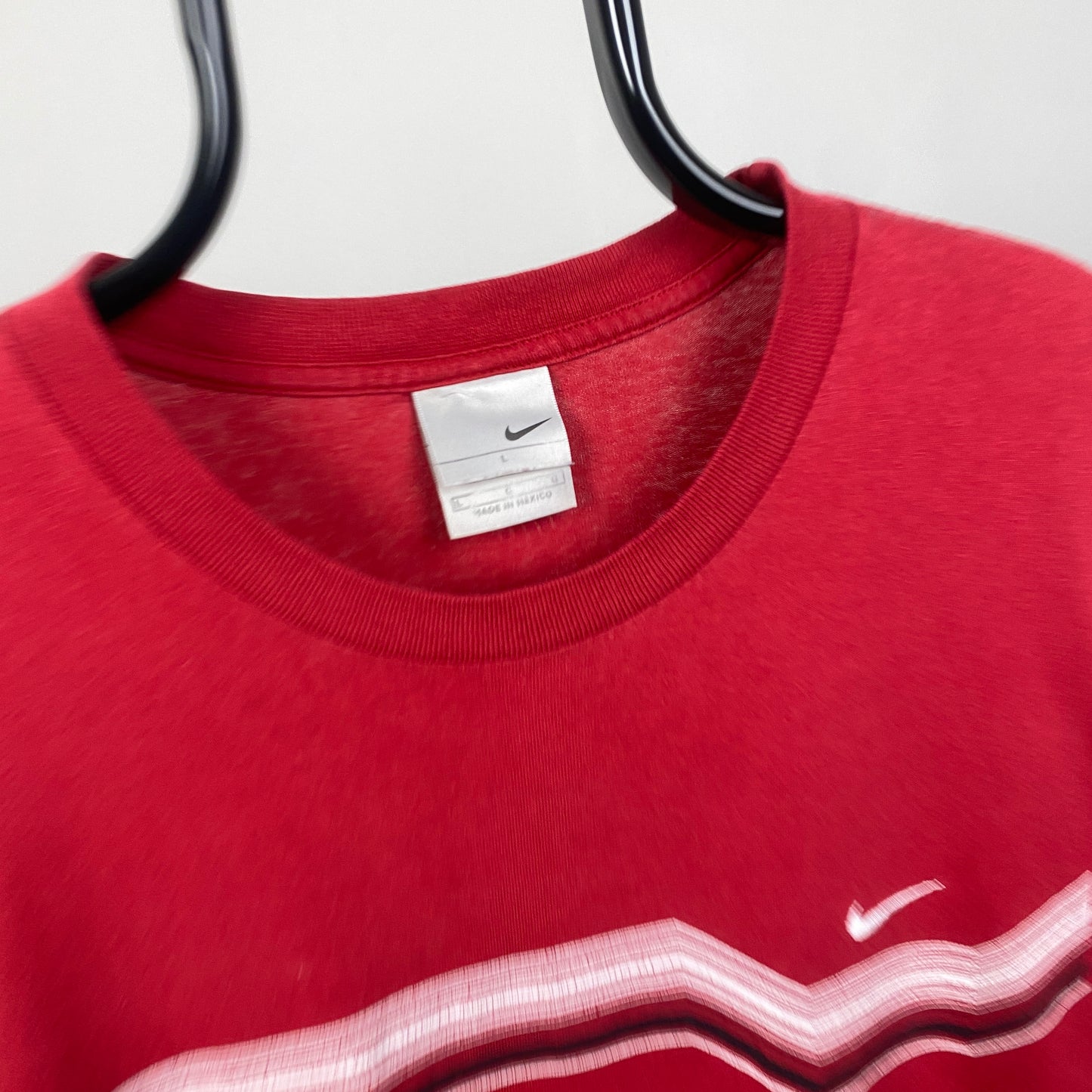 00s Nike T-Shirt Red Large