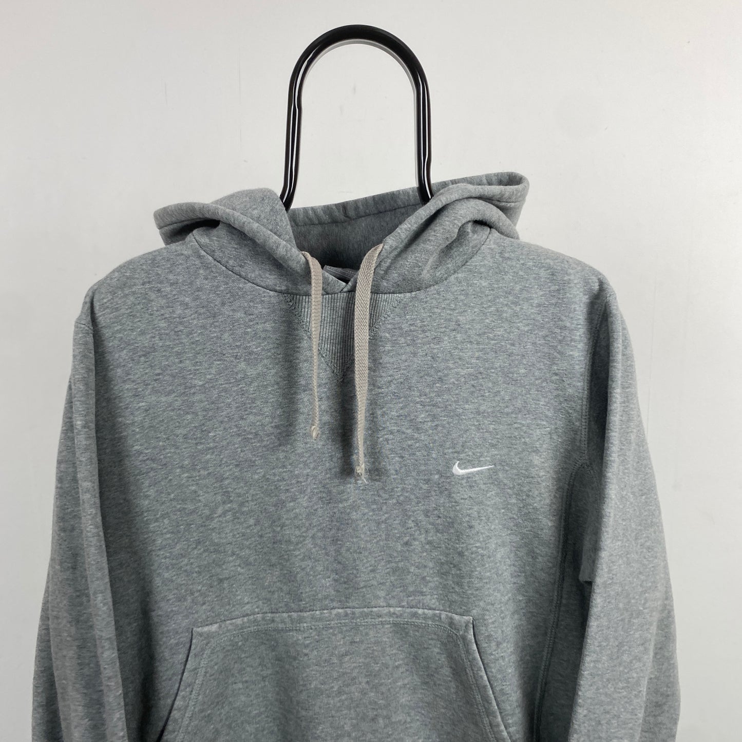 00s Nike Heavyweight Hoodie Grey Small