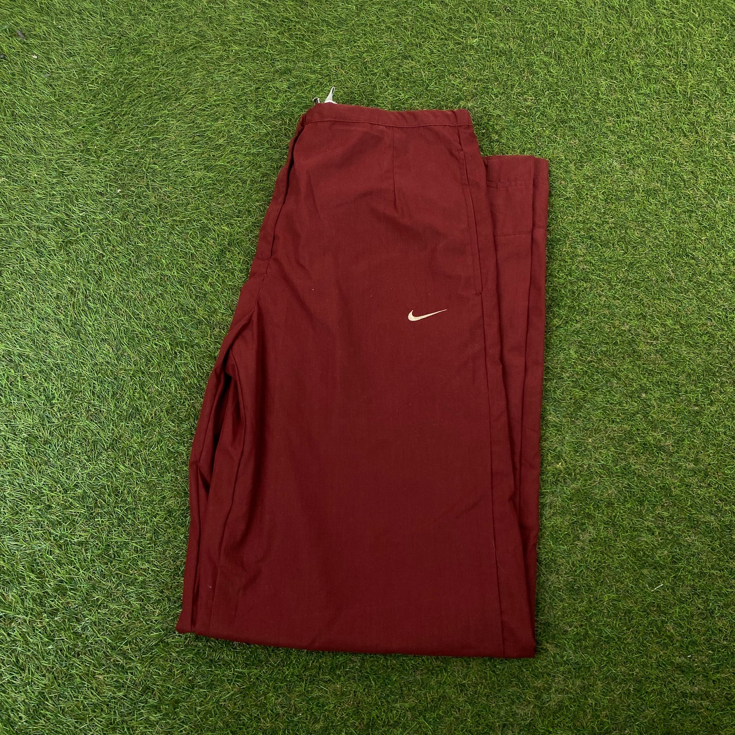 00s Nike Joggers Red XS