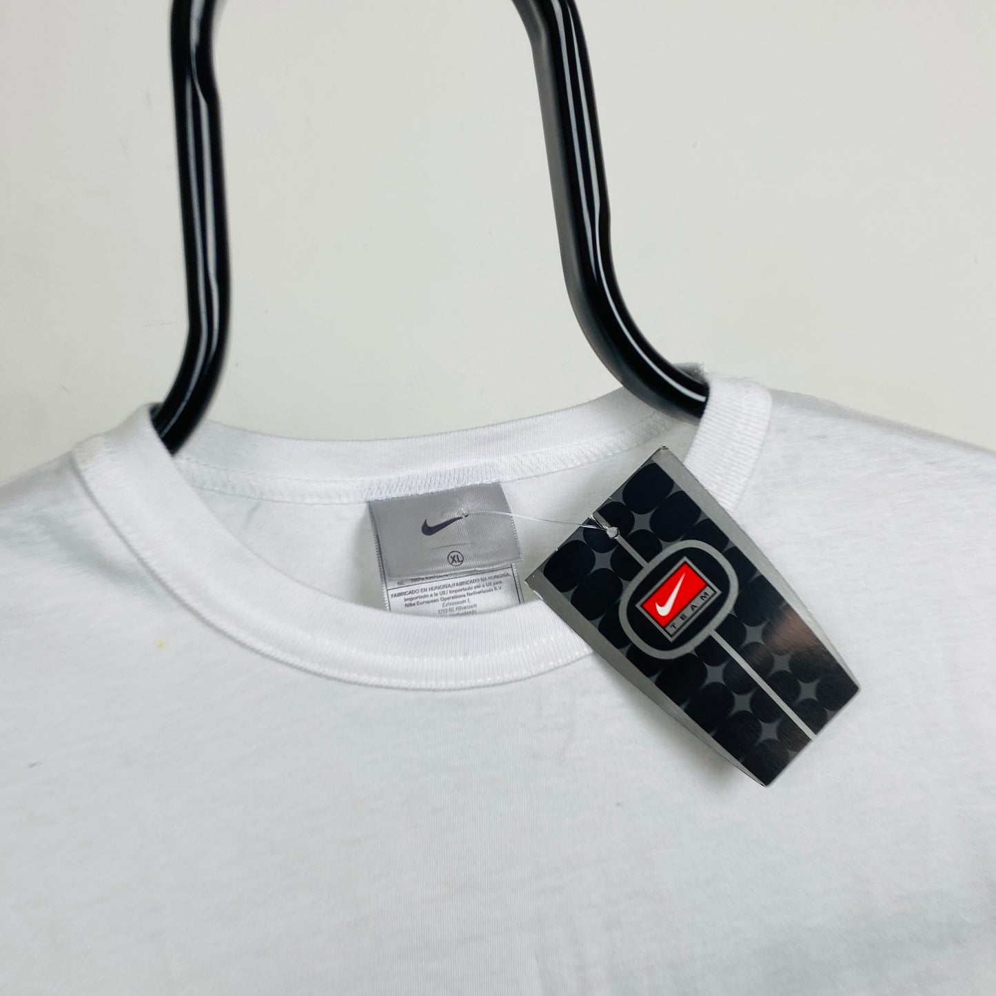 00s Nike Valencia Football T-Shirt White Small