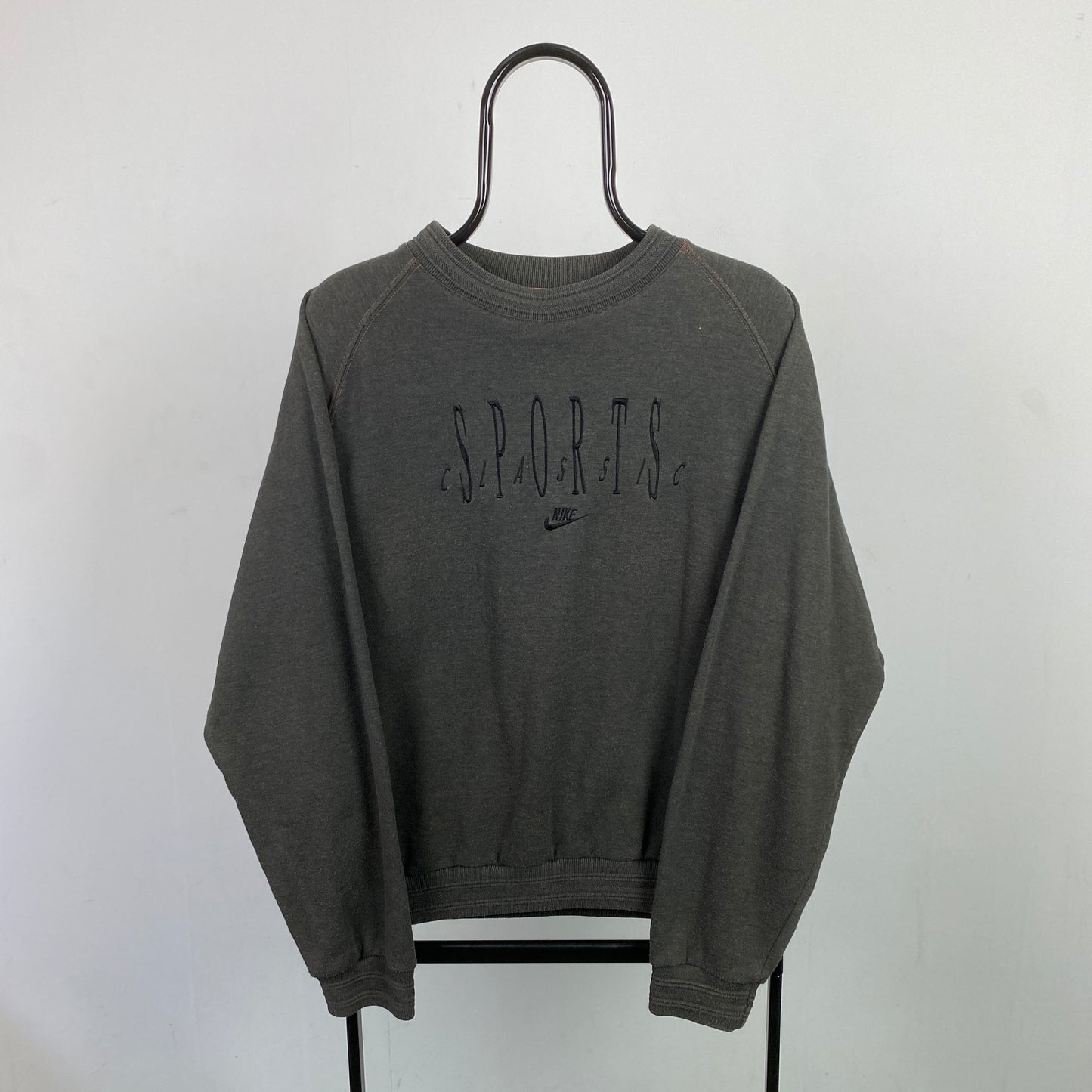 90s Nike Sweatshirt Black Medium
