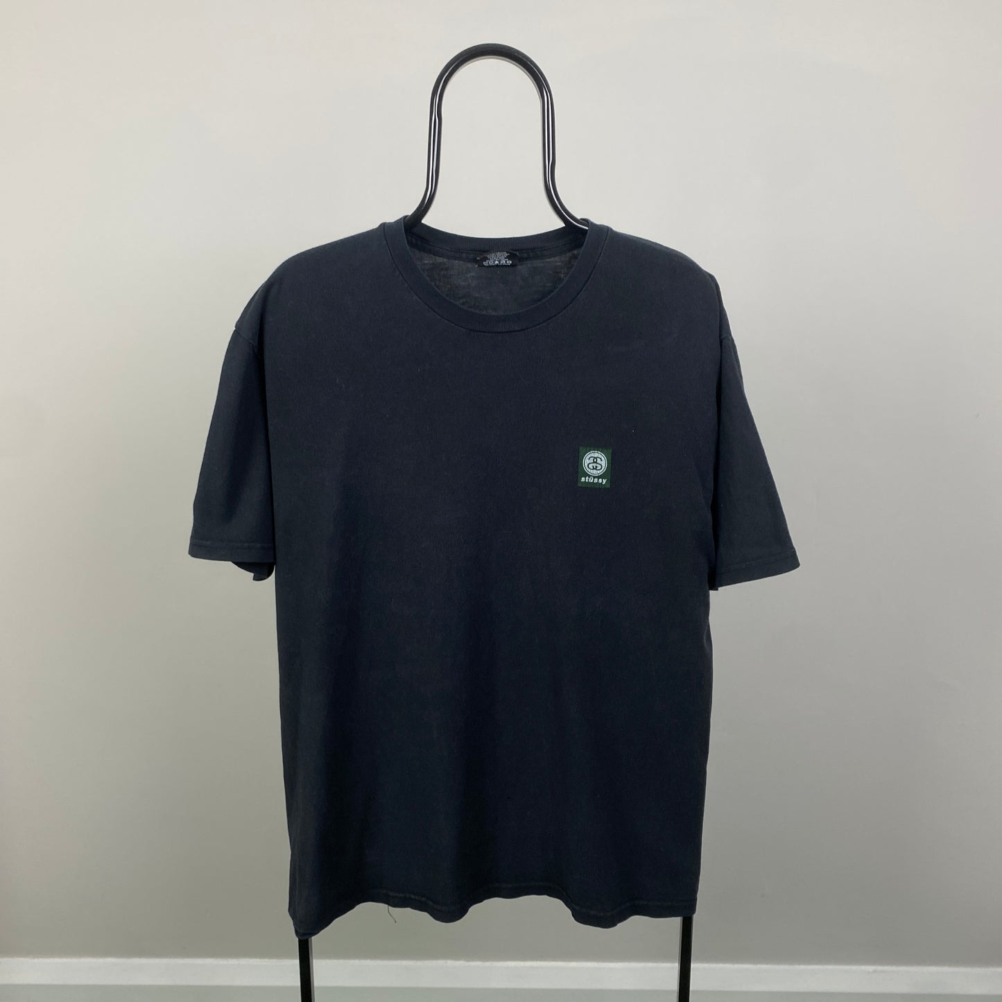 00s Stussy T-Shirt Black Large