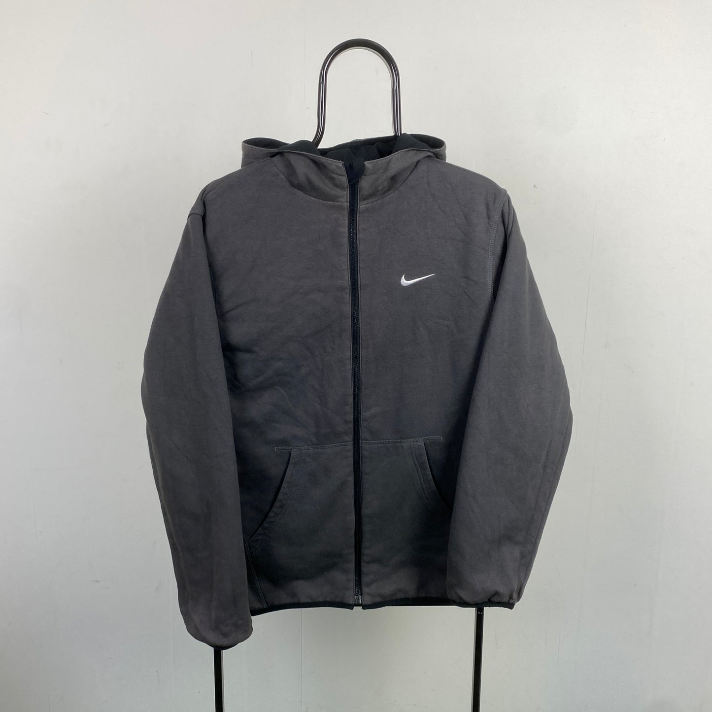 00s Nike Reversible Piping Jacket Black Small