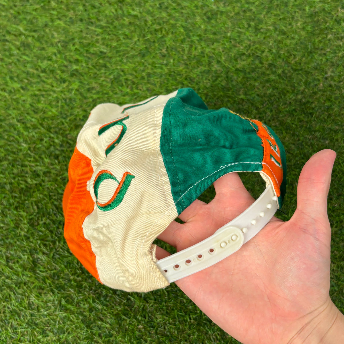 90s Ireland Snap Hat Orange