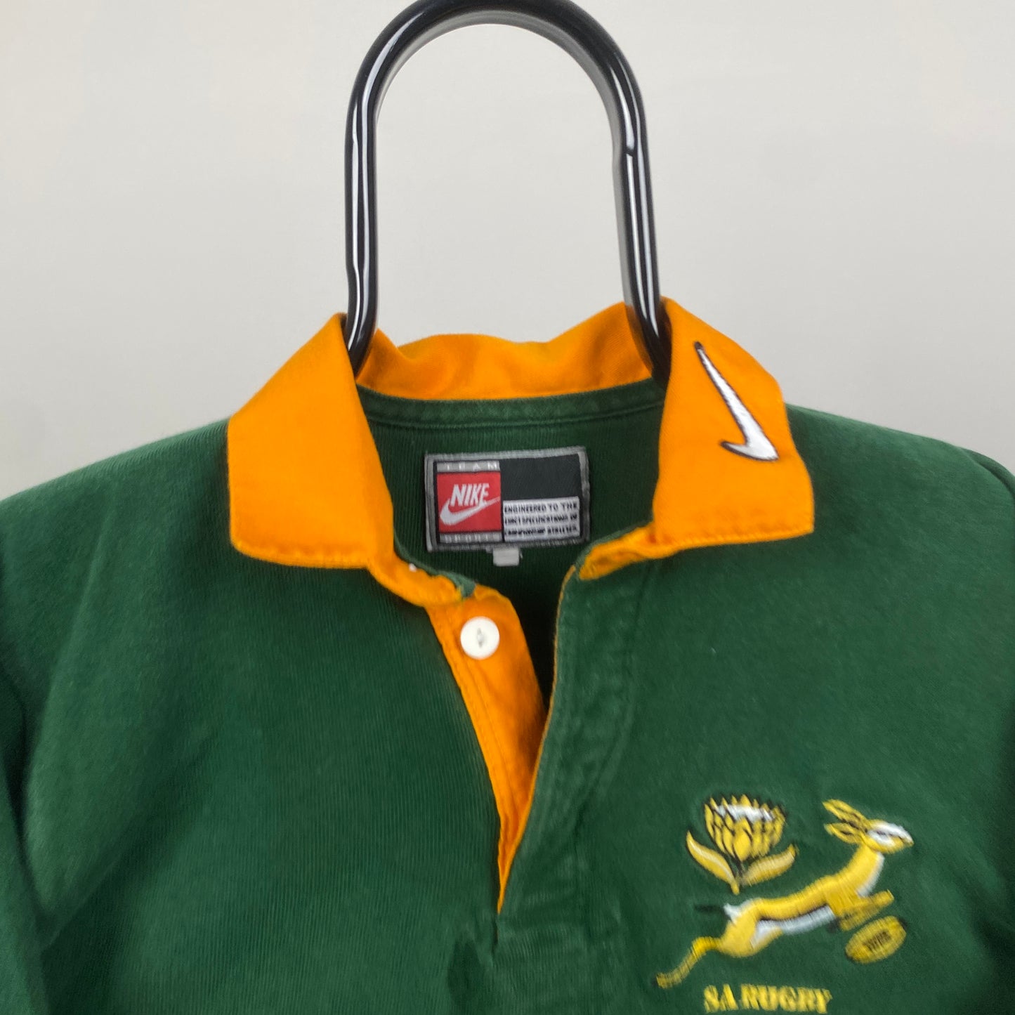90s Nike South Africa Rugby Sweatshirt Green Small