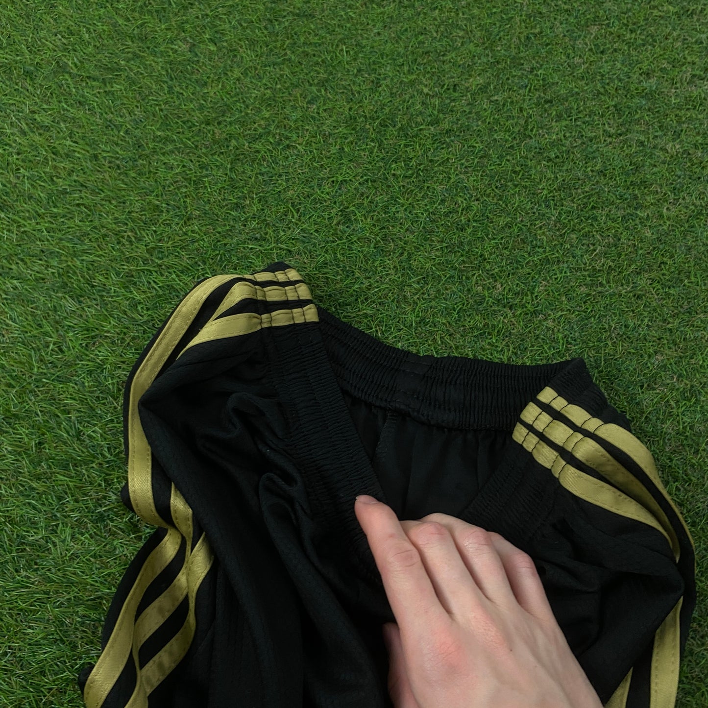 00s Adidas Bayern Munich Football Shorts Black Large