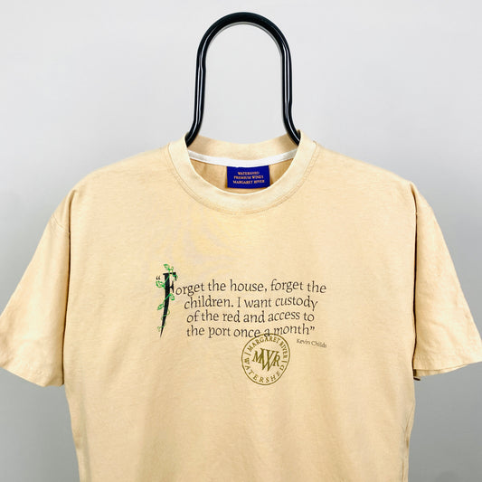 90s Vineyard T-Shirt Brown Medium