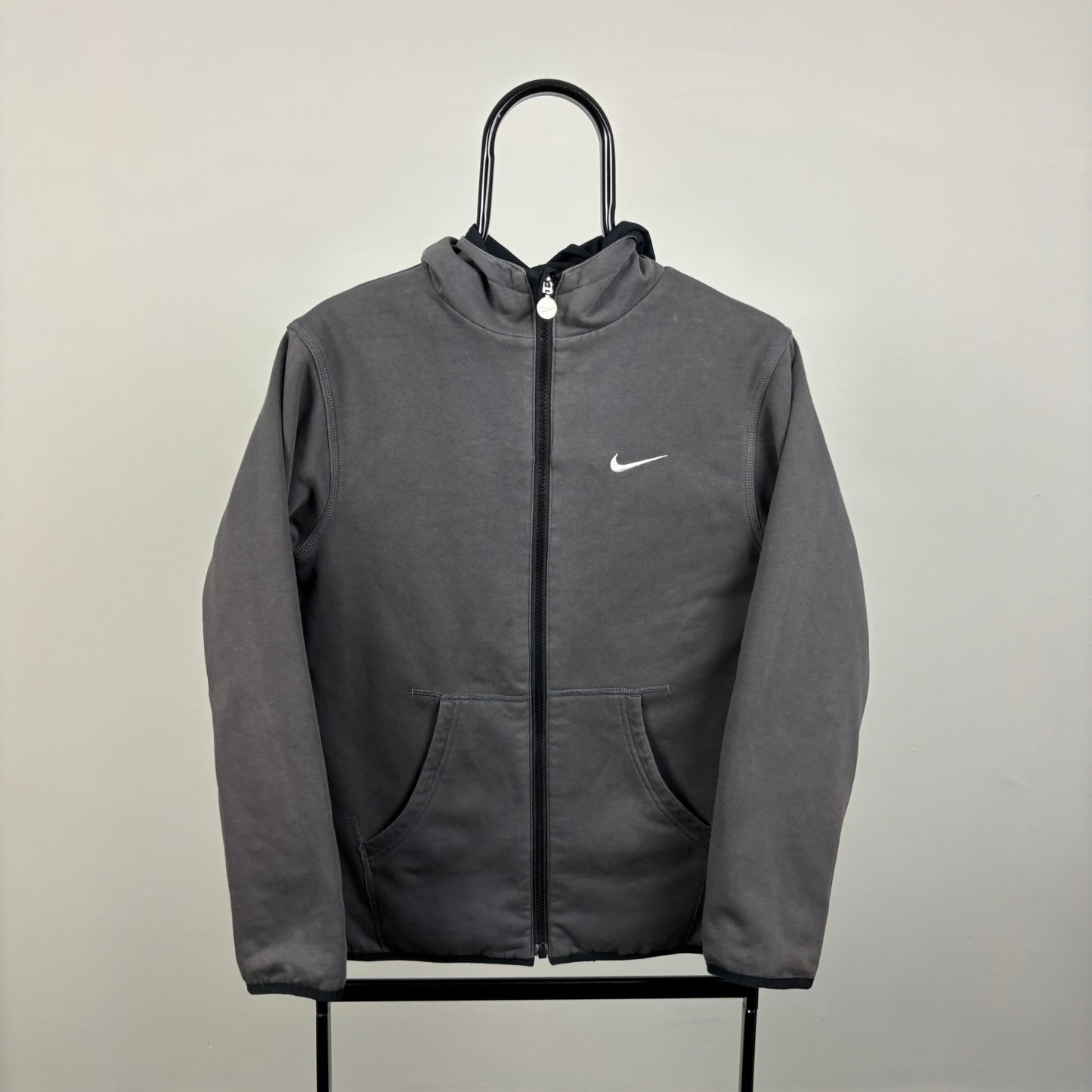 00s Nike Reversible Piping Jacket Black XS