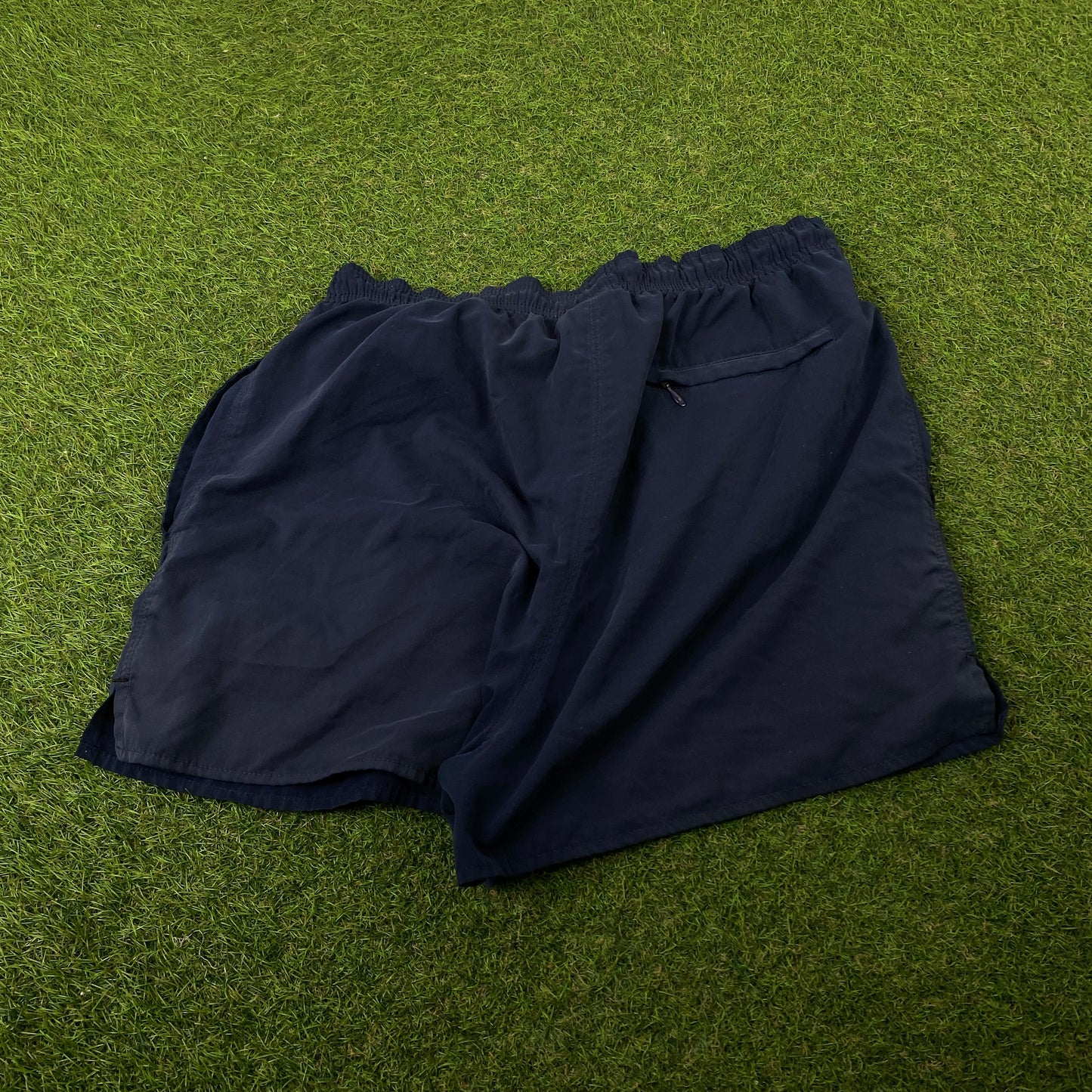 90s Adidas Equipment Shorts Blue Large