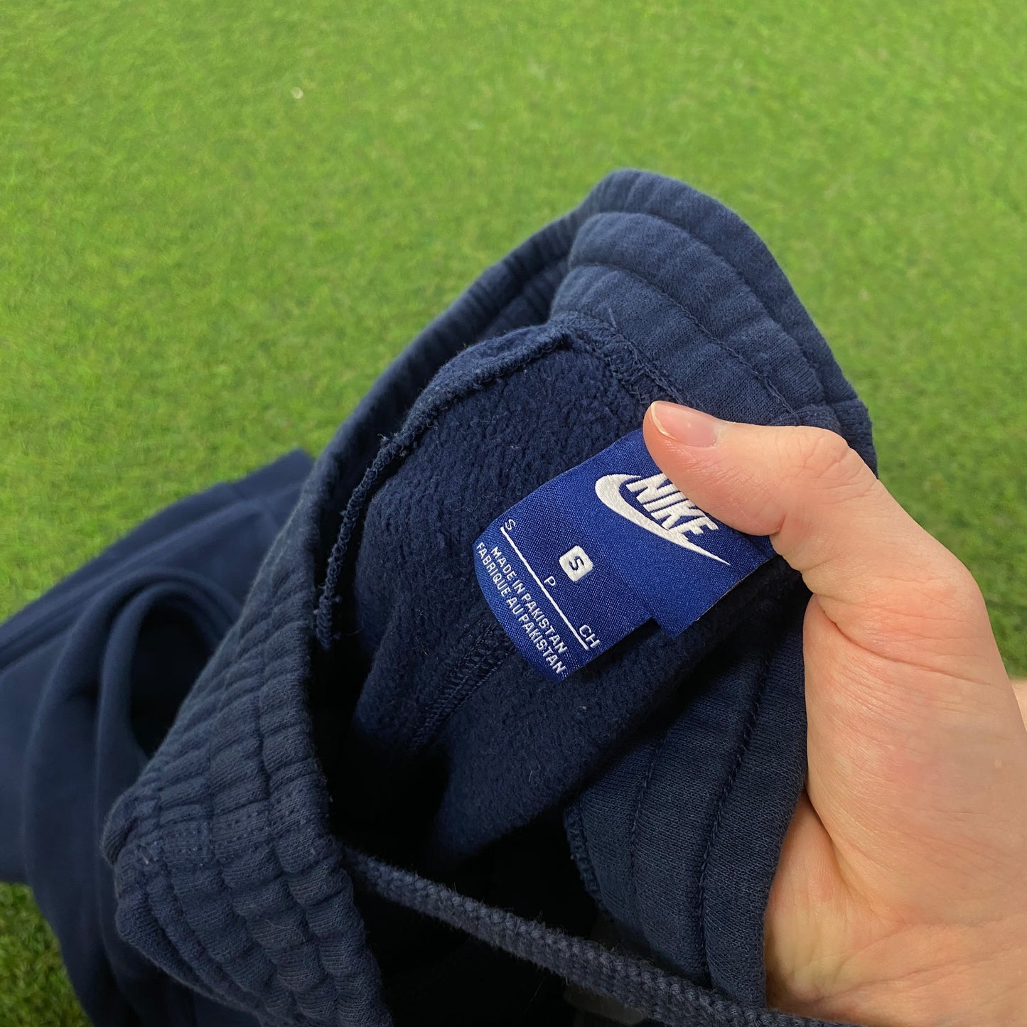00s Nike Cotton Joggers Blue Small