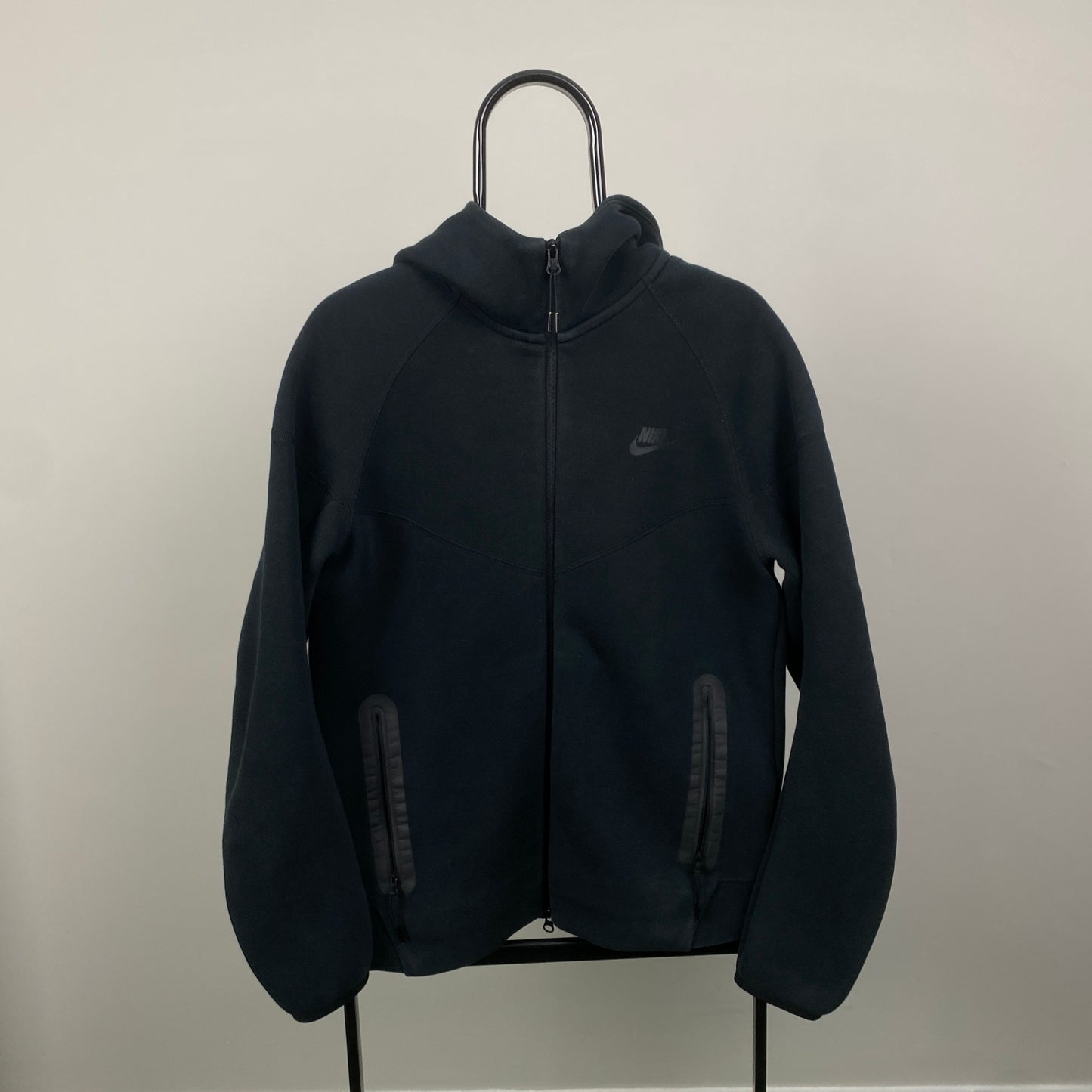 00s Nike Tech Fleece Hoodie Black Medium