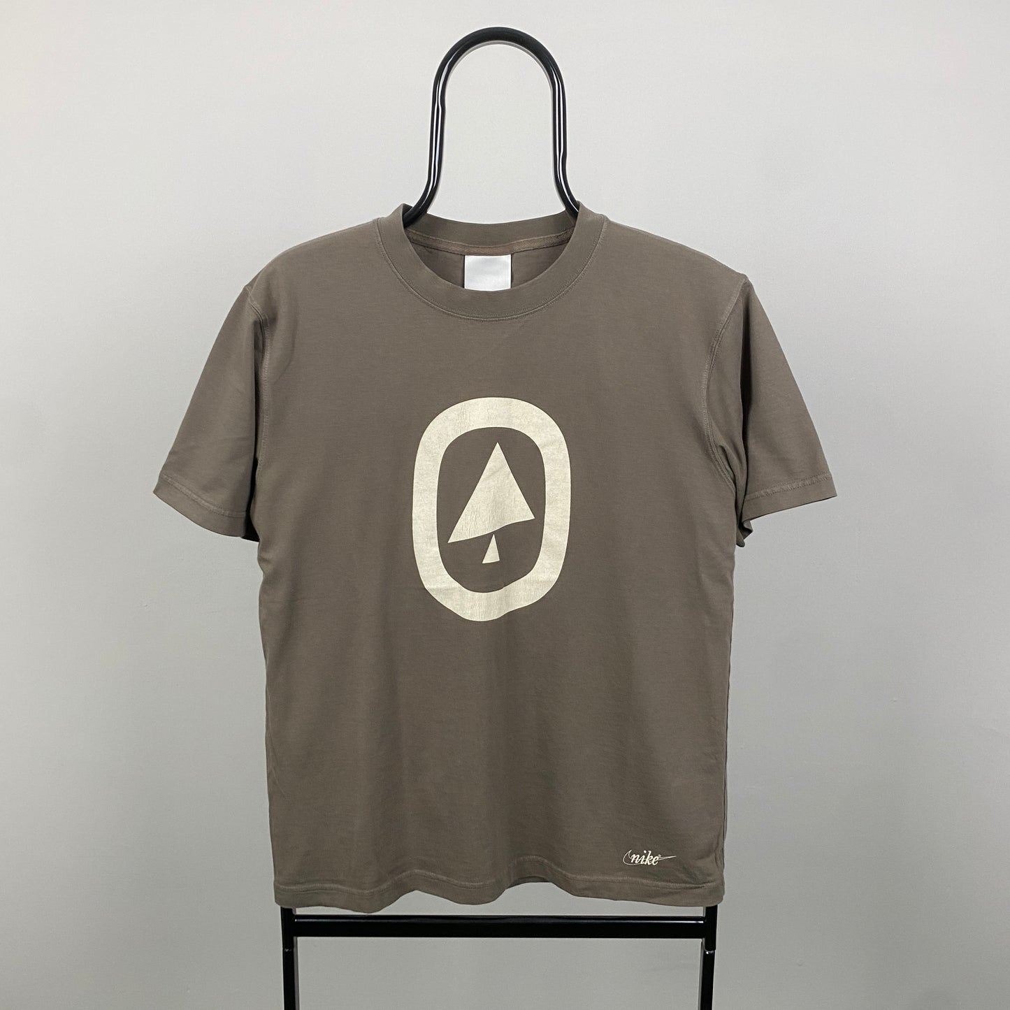 00s Nike Oregon T-Shirt Brown Small