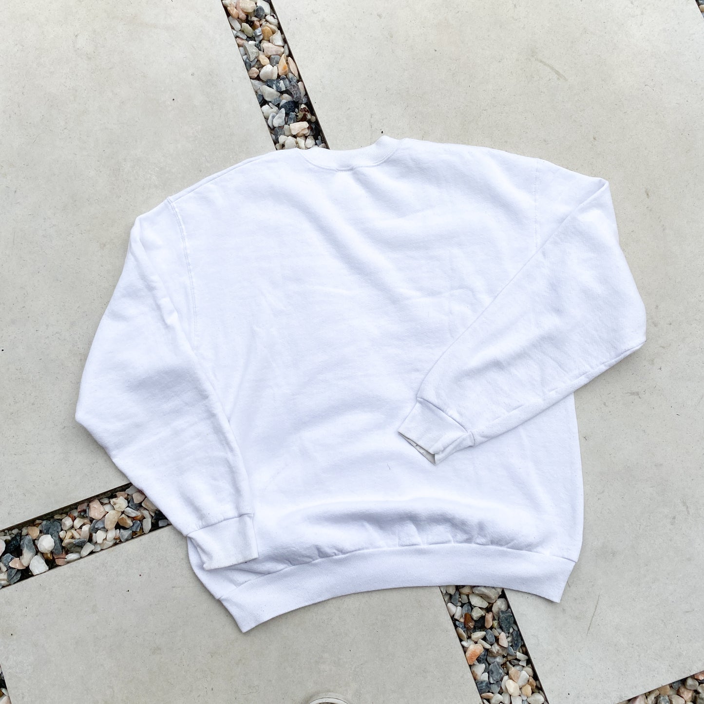 Retro Screen Stars Ibex Sweatshirt White Large