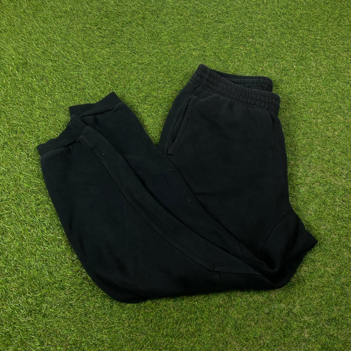 00s Nike Cotton Joggers Black Small