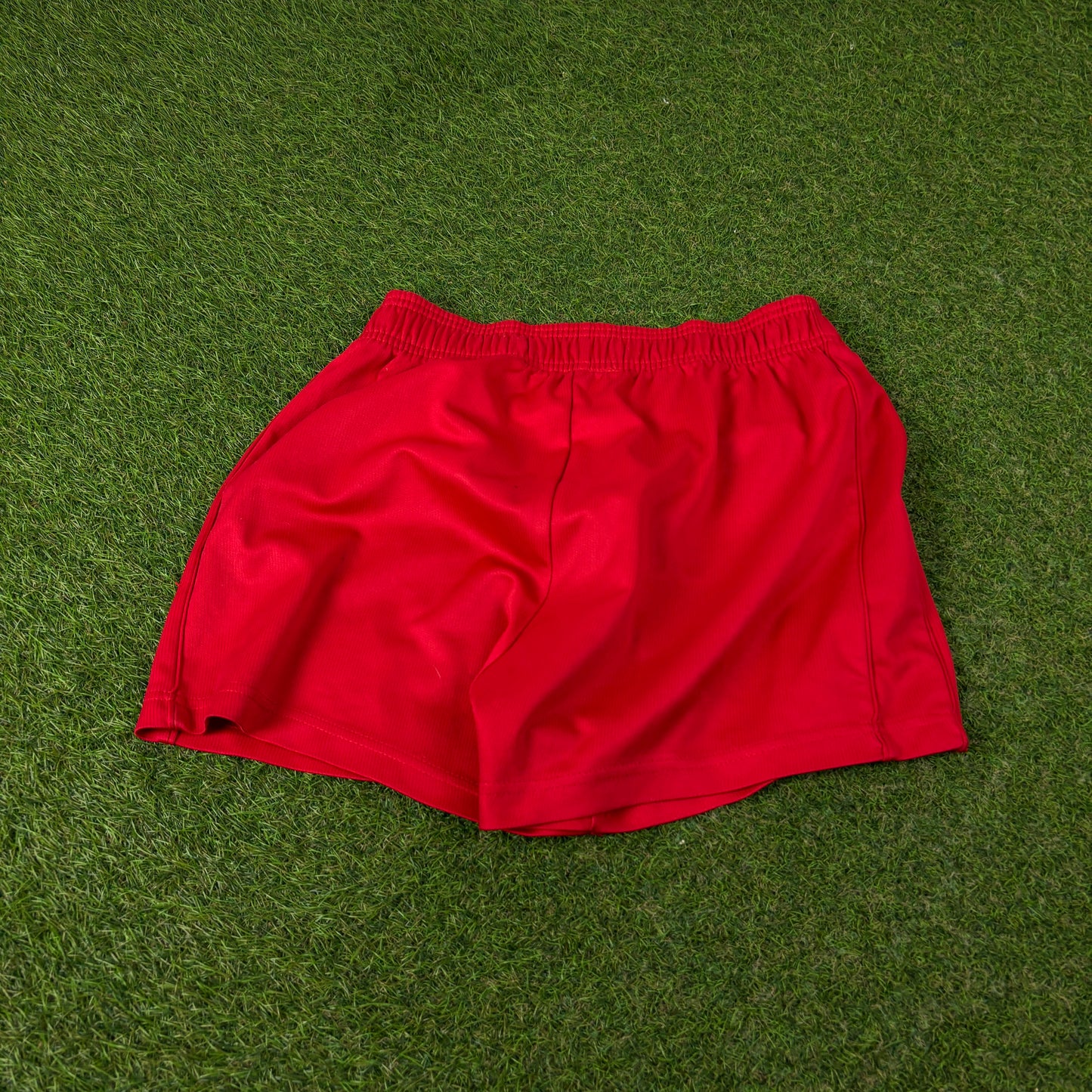 90s Reebok Liverpool Football Shorts Red Small