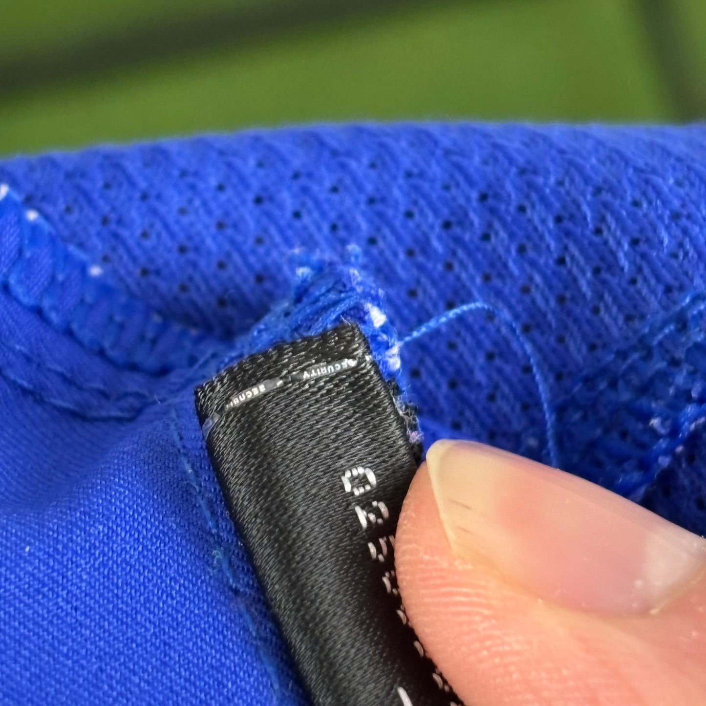 90s Nike Brazi Football Shirt T-Shirt Blue Large