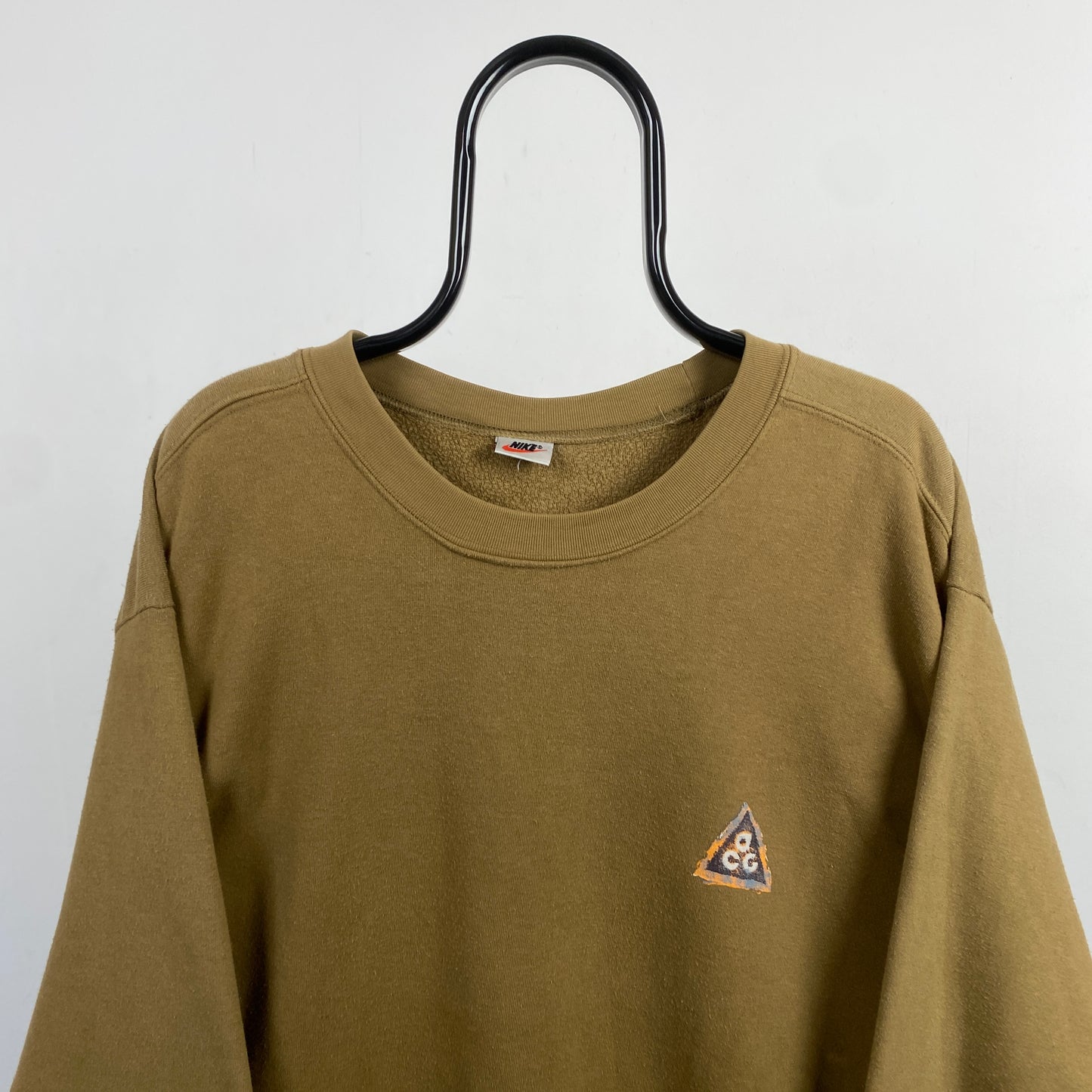 90s Nike ACG Sweatshirt Brown Large