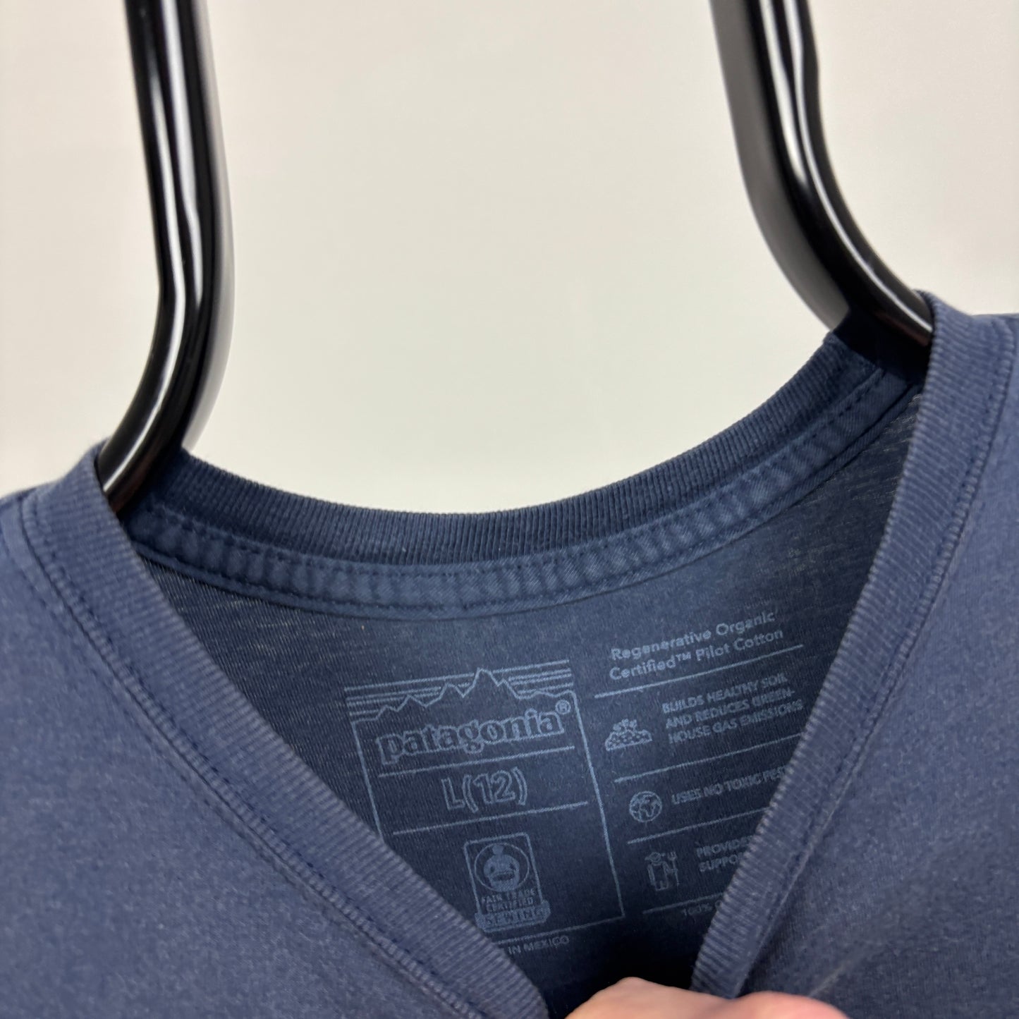 00s Patagonia T-Shirt Blue Women’s XS