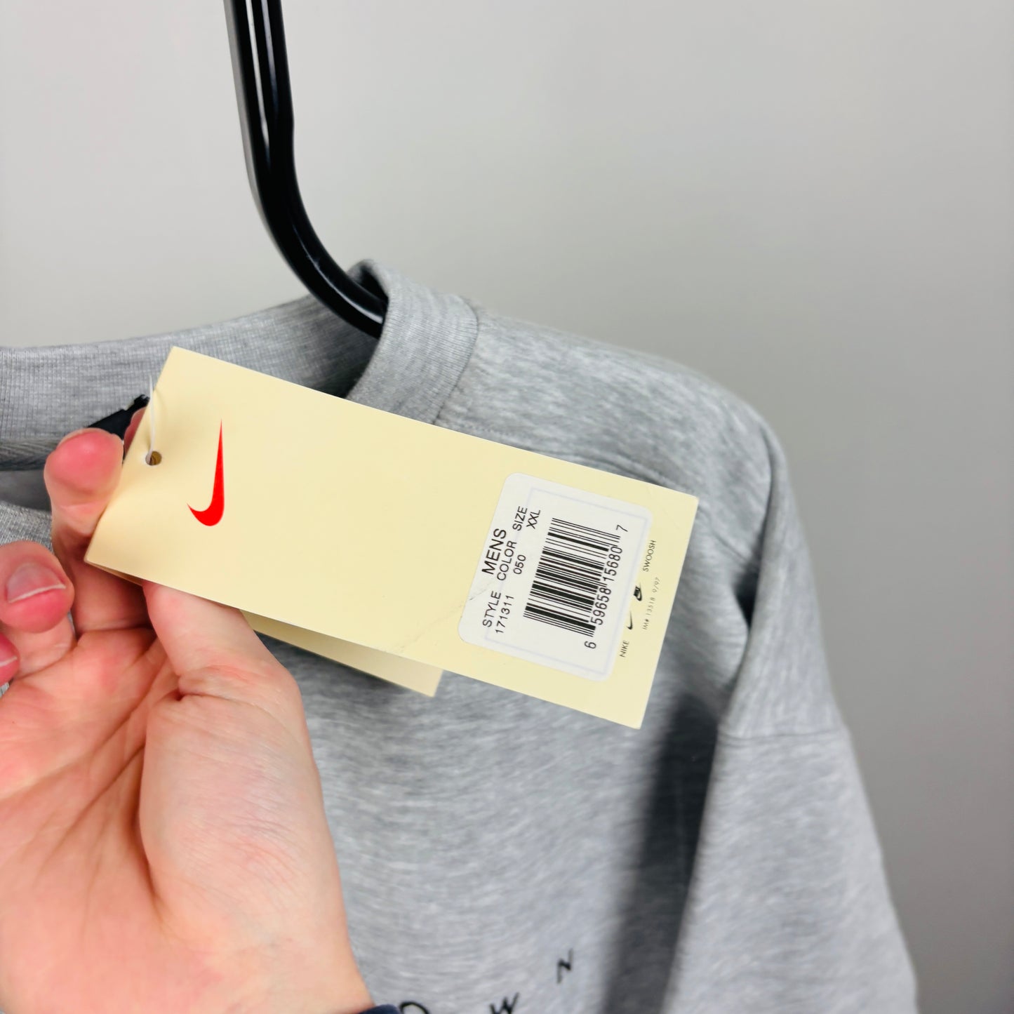 90s Nike Town London Sweatshirt Grey XXL