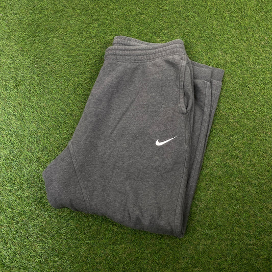 00s Nike Cotton Joggers Grey XL