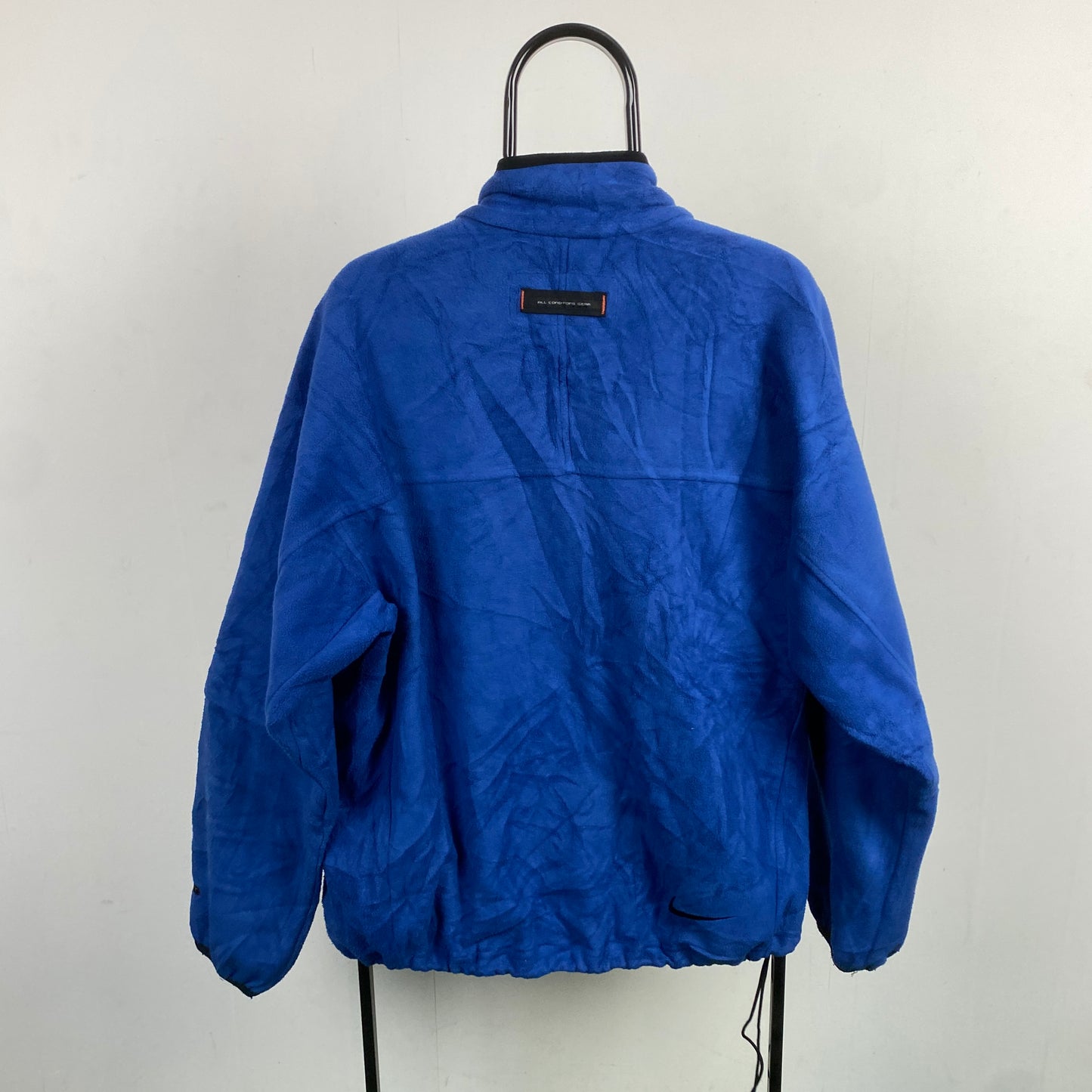 90s Nike ACG Winter Olympic Games Fleece Sweatshirt Blue Medium