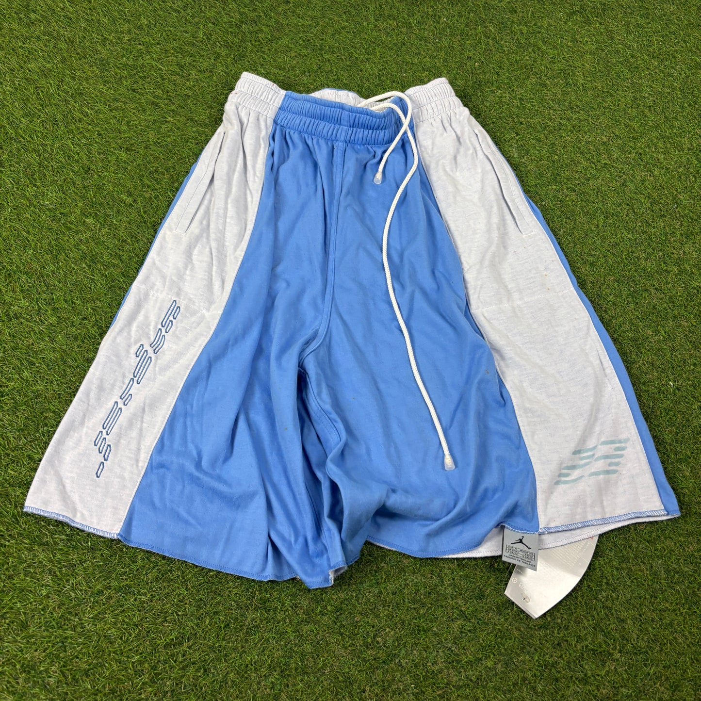 90s Nike Air Jordan Reversible Shorts Blue Medium