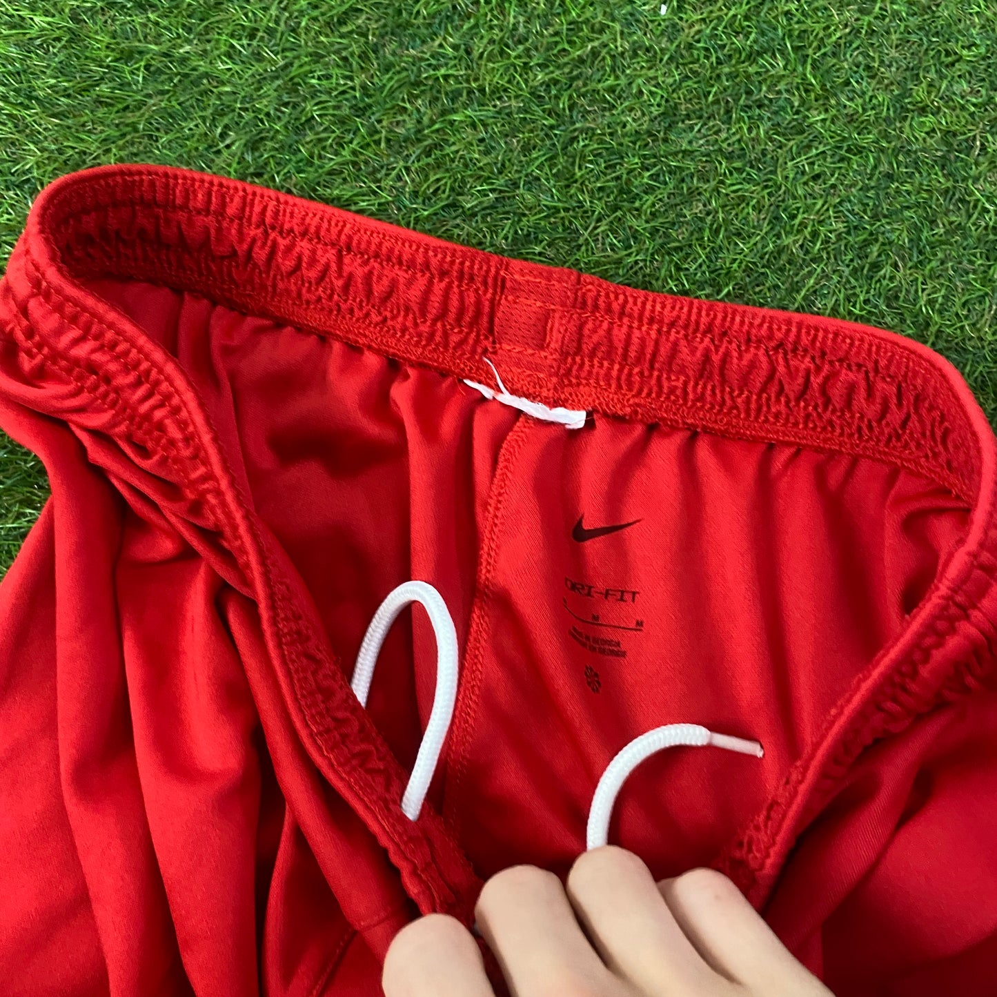 00s Nike Football Shorts Red Medium
