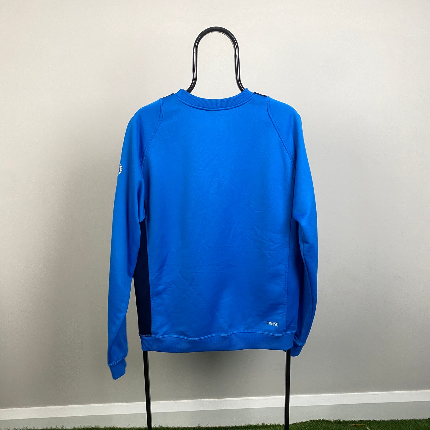 00s Nike Porto T90 Sweatshirt Blue Medium