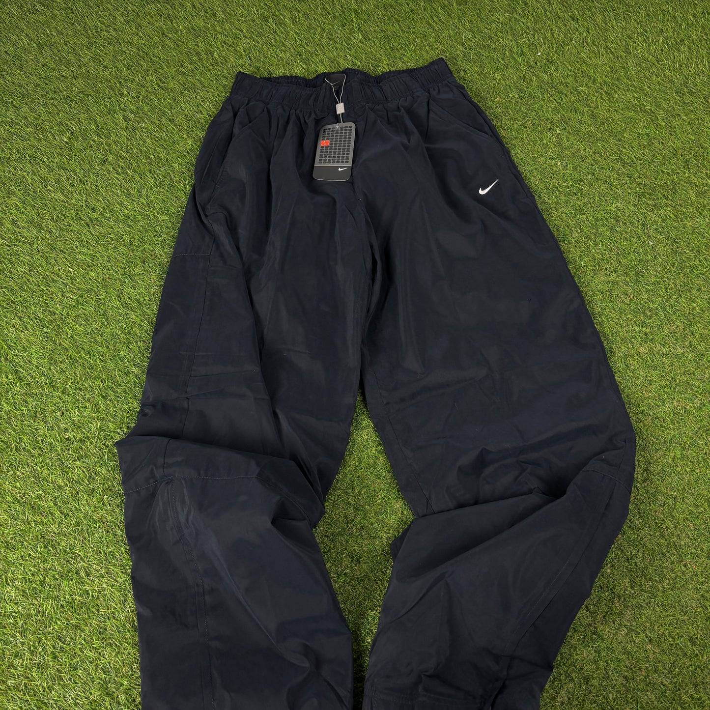 00s Nike Court Piping Tracksuit Jacket + Joggers Set Brown Large