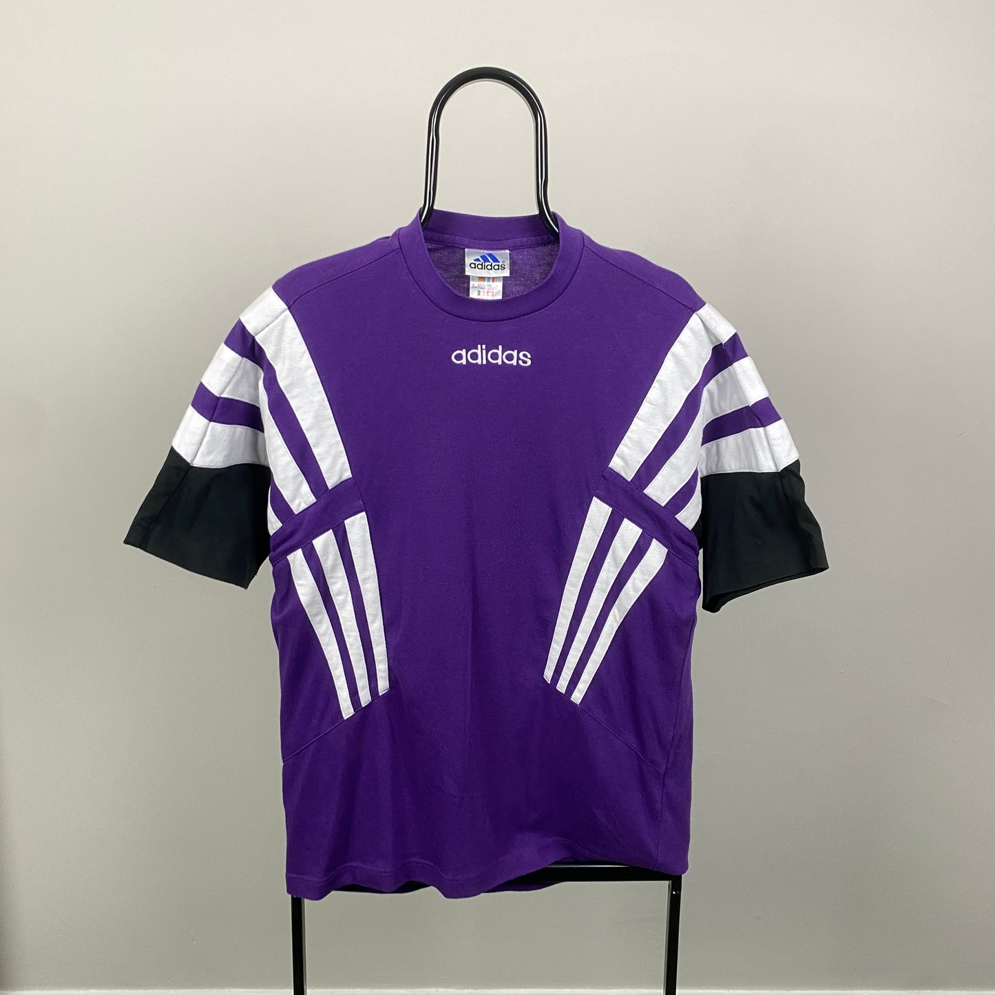 90s Adidas T-Shirt Purple Small