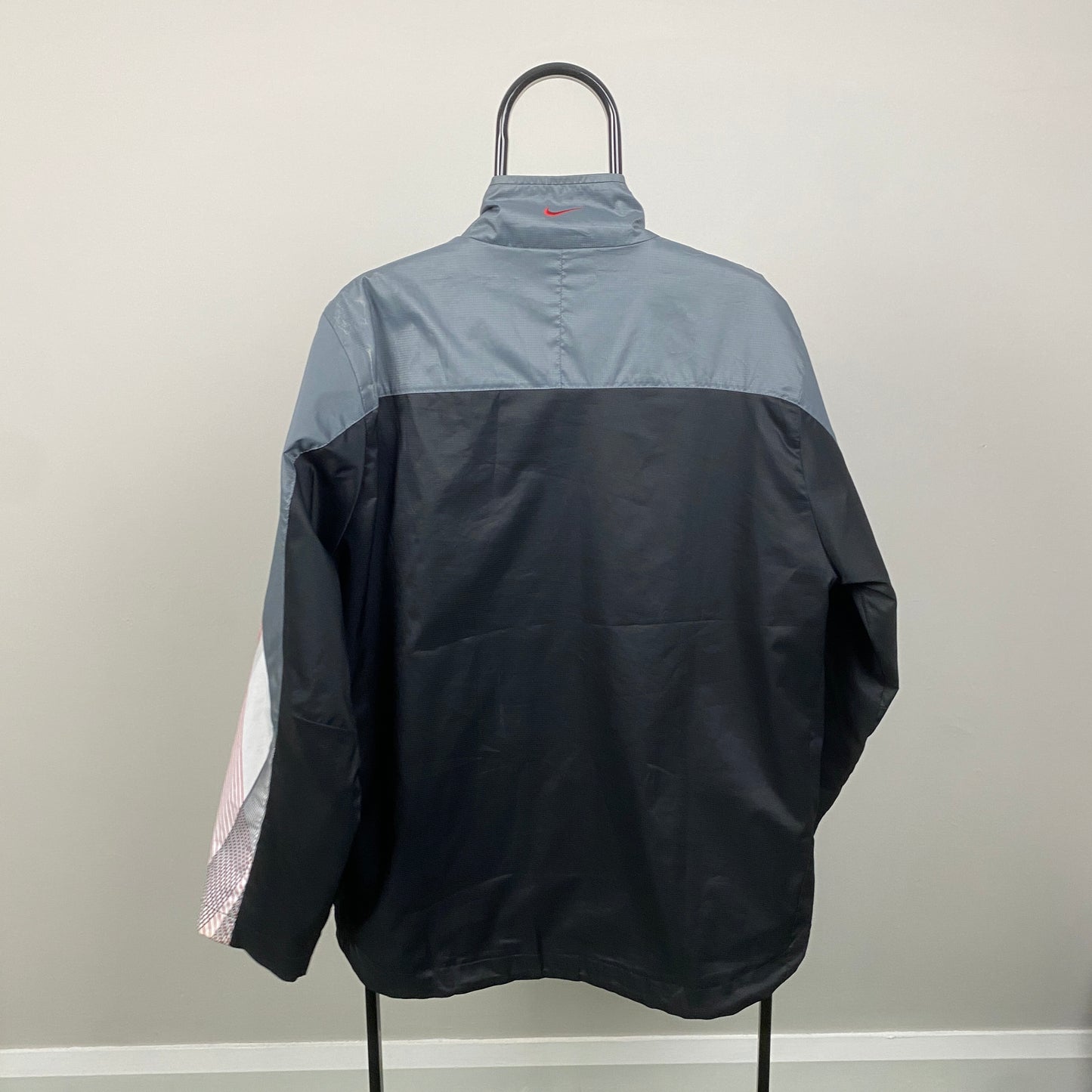 00s Nike Tn Air Windbreaker Jacket Black Medium
