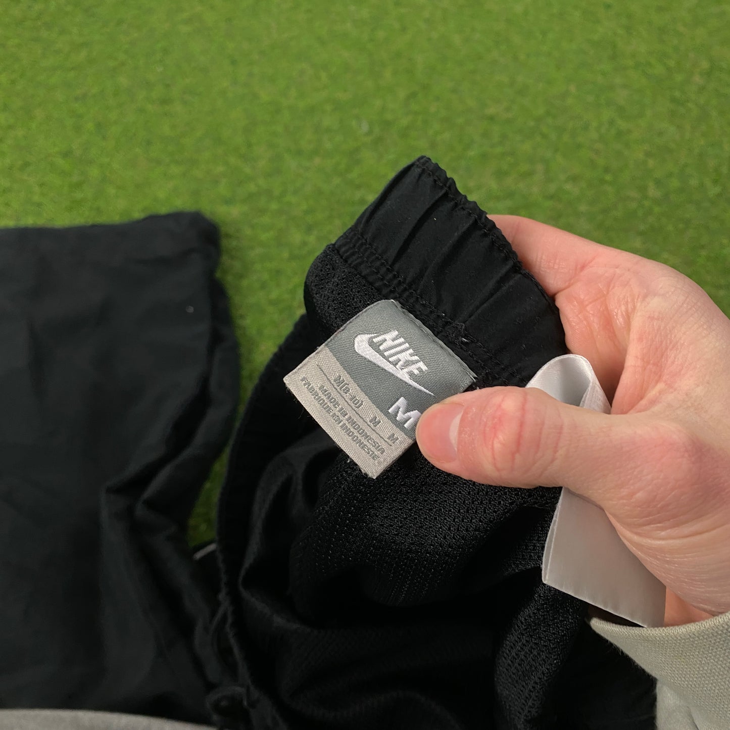 00s Nike Piping Joggers Black Medium