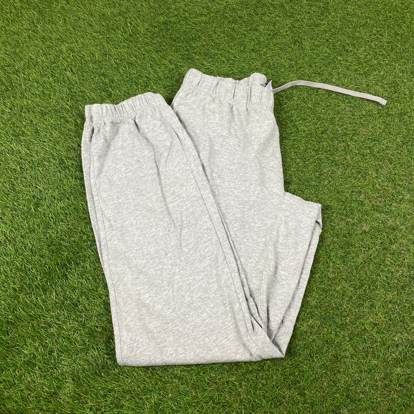 00s Nike Cotton Joggers Grey Small
