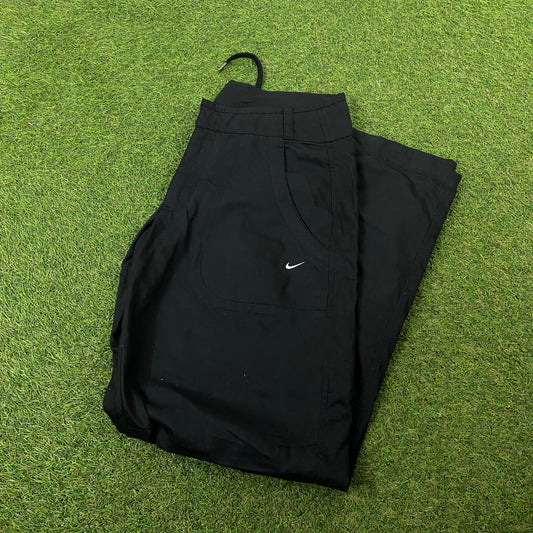 00s Nike Parachute Cargo Joggers Black Small