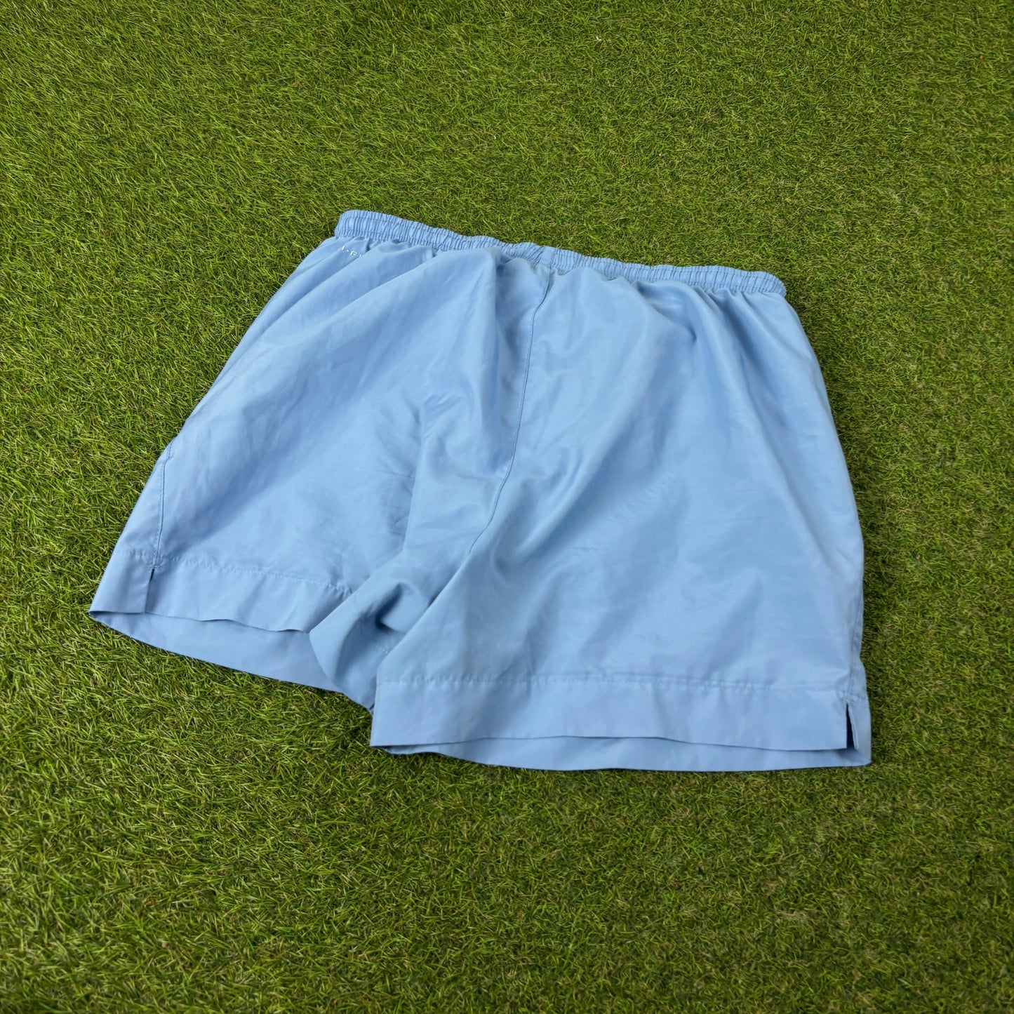 00s Nike Lined Running Shorts Blue Medium