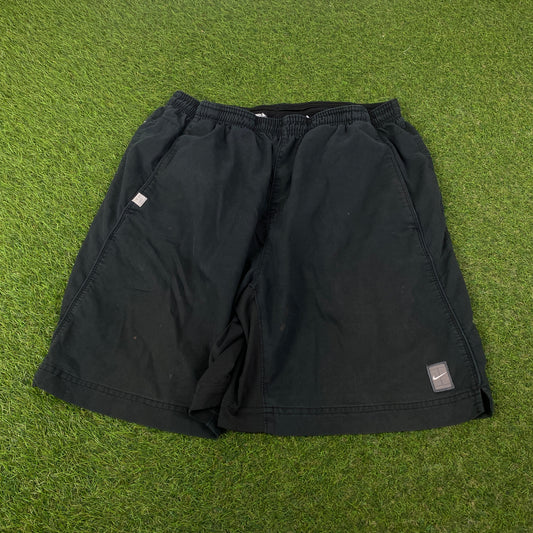00s Nike Court Tennis Shorts Black XL