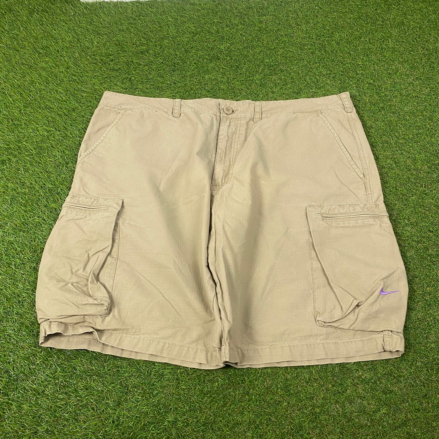 00s Nike Cargo Shorts Brown XL