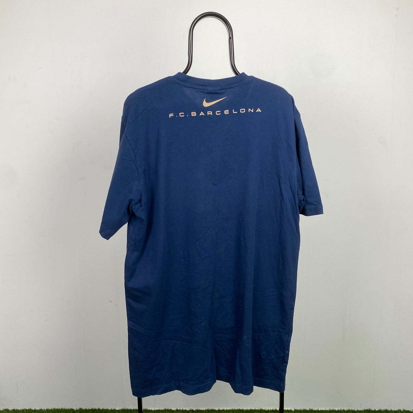 90s Nike Barcelona T-Shirt Blue XXL