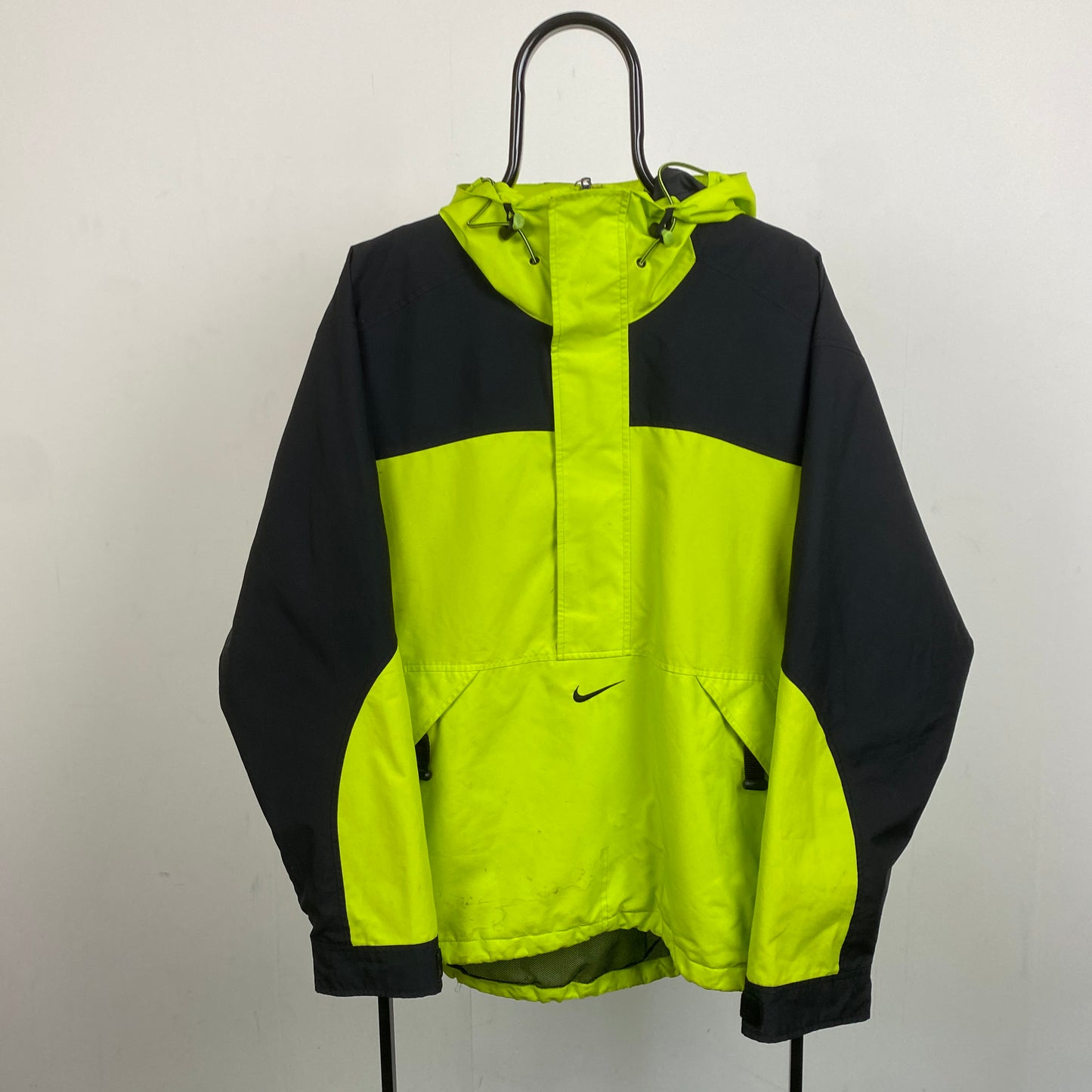 90s Nike ACG Waterproof Coat Windbreaker Jacket Green Medium