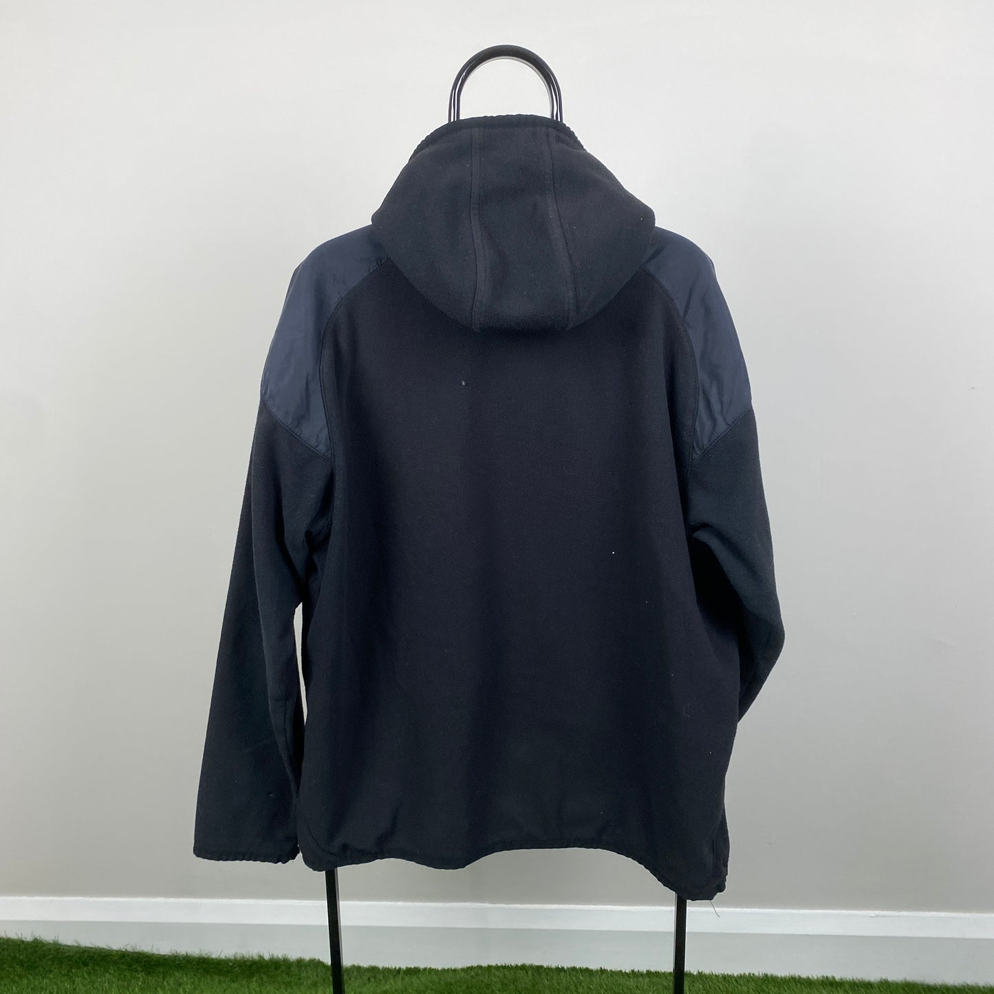 00s Nike Fleece Hoodie Black XL